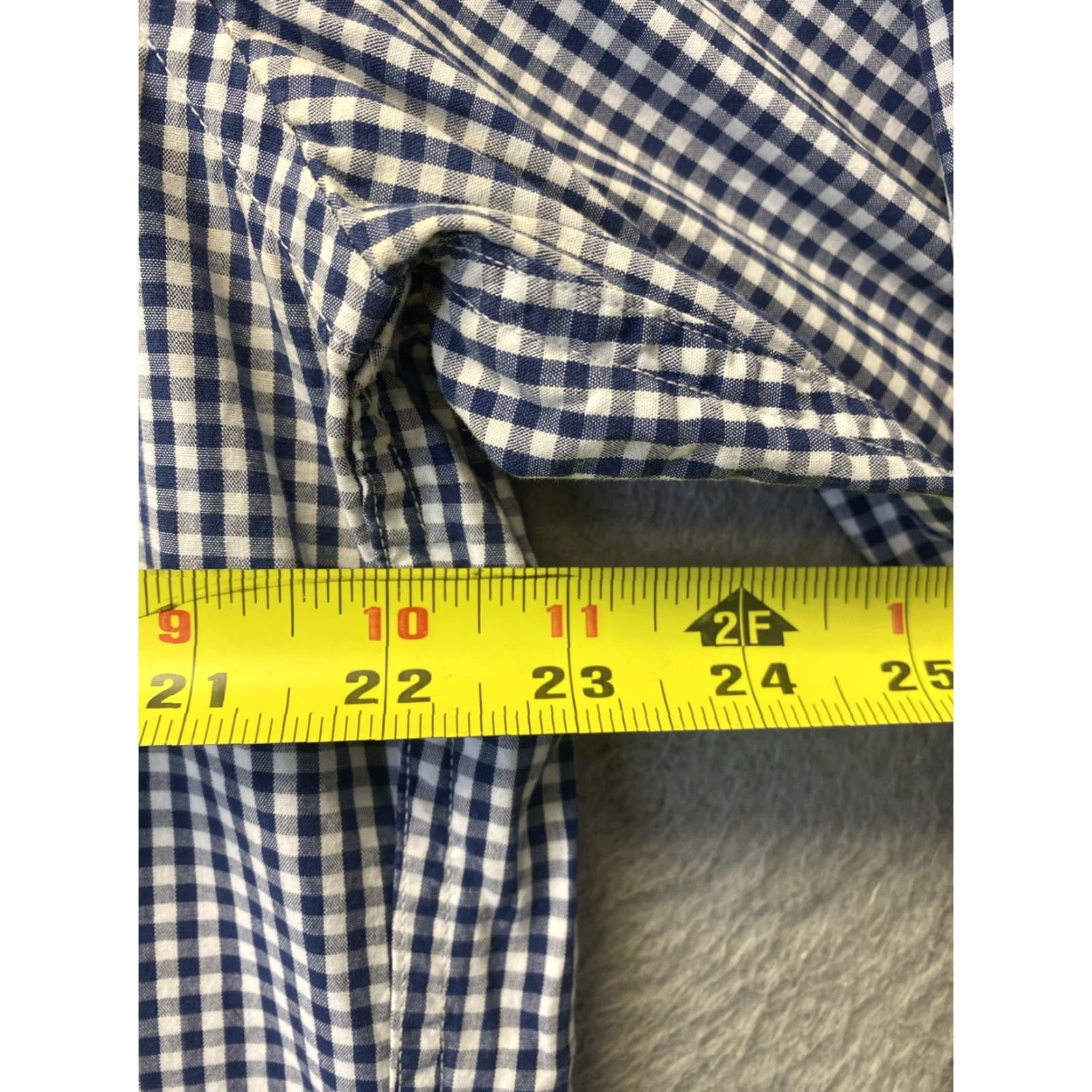 J.Crew J Crew Shirt Mens XL Blue Plaid Button Up Long Sleeve Slim Fit Size US XL / EU 56 / 4 - 6 Thumbnail