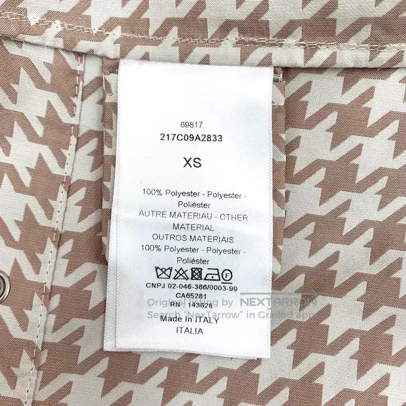 Dior Dior Dior colour-blocked thousand-bird checkered bee embro Size XS / US 0-2 / IT 36-38 - 7 Thumbnail