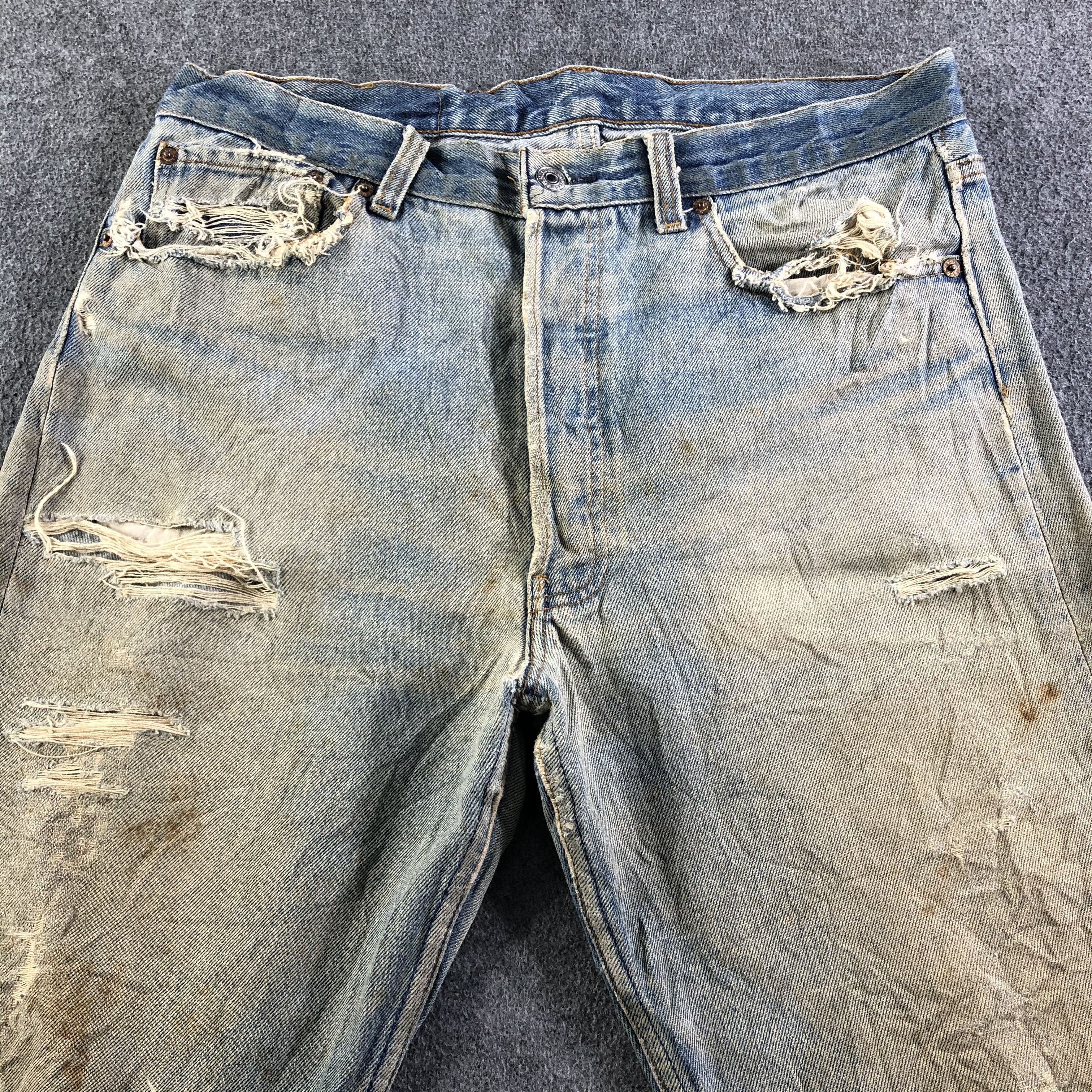 Levi's 90s Vintage Levis 501 Jeans-J3638 Size US 33 - 3 Thumbnail