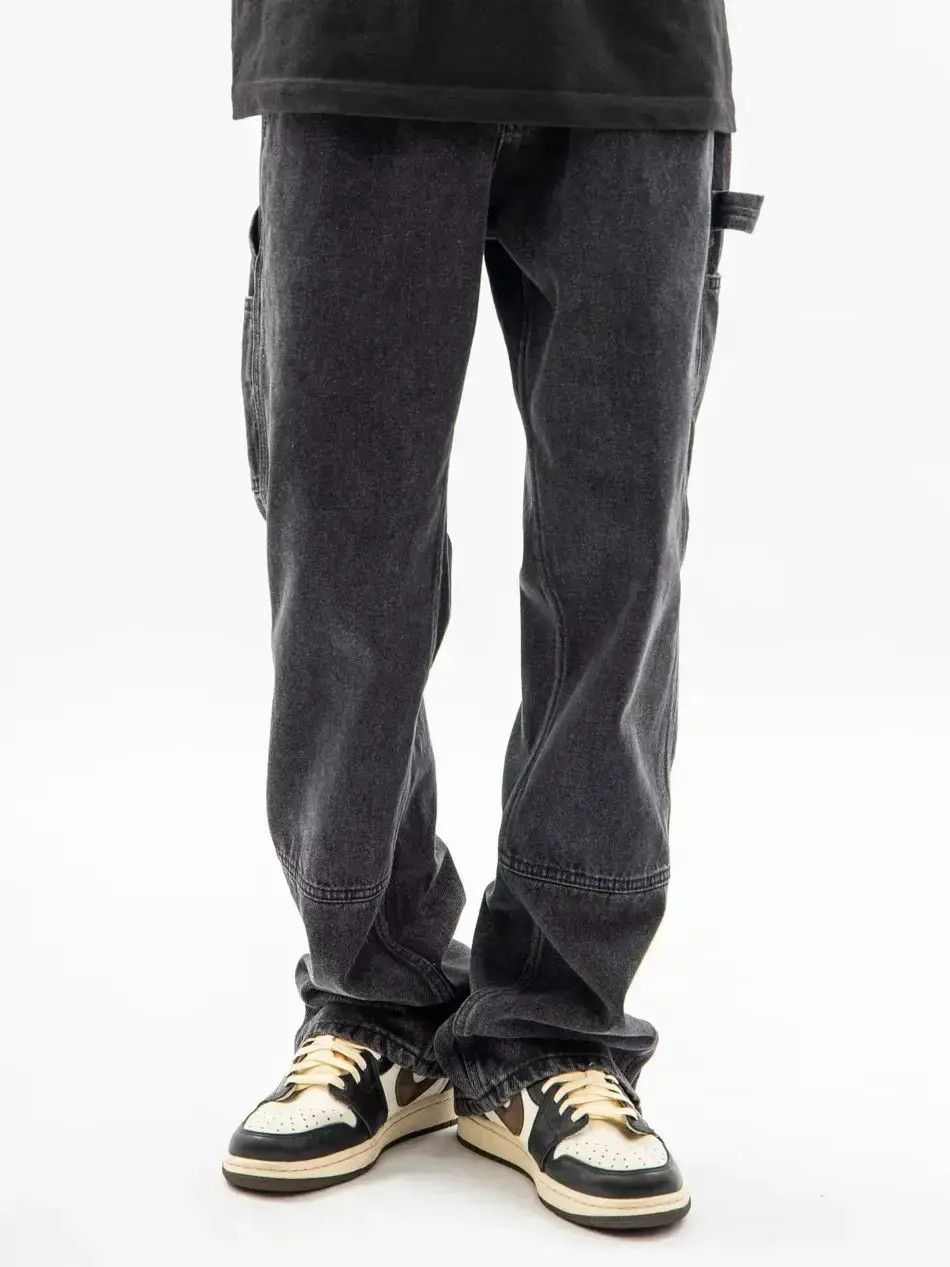 Japanese Brand Retro loose high street zipper jeans Size US 30 / EU 46 - 5 Thumbnail