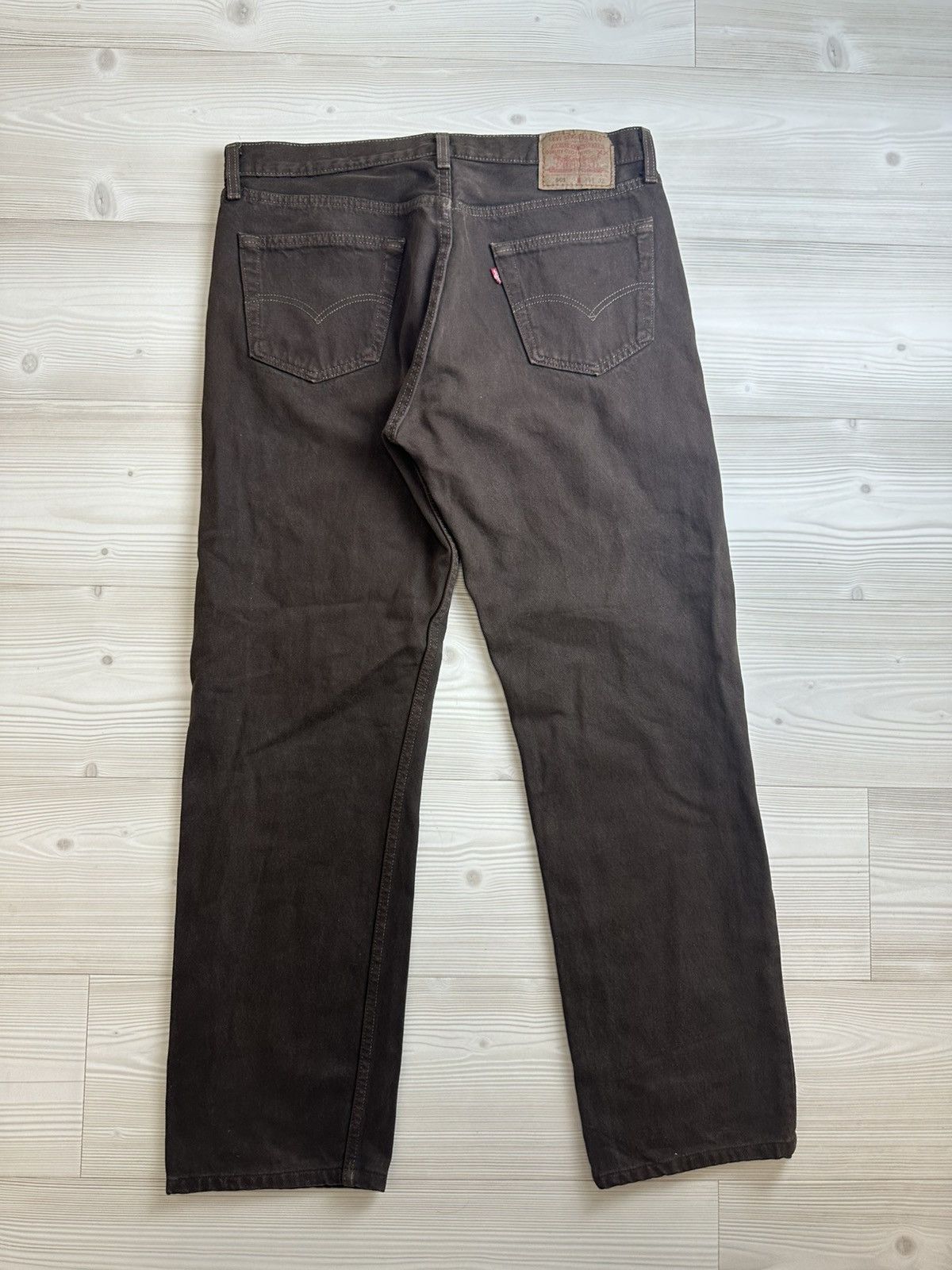 Levi's Vintage Clothing Levi’s vintage 00’ brown jeans RARE 501 36/32 Size US 36 / EU 52 - 6 Thumbnail