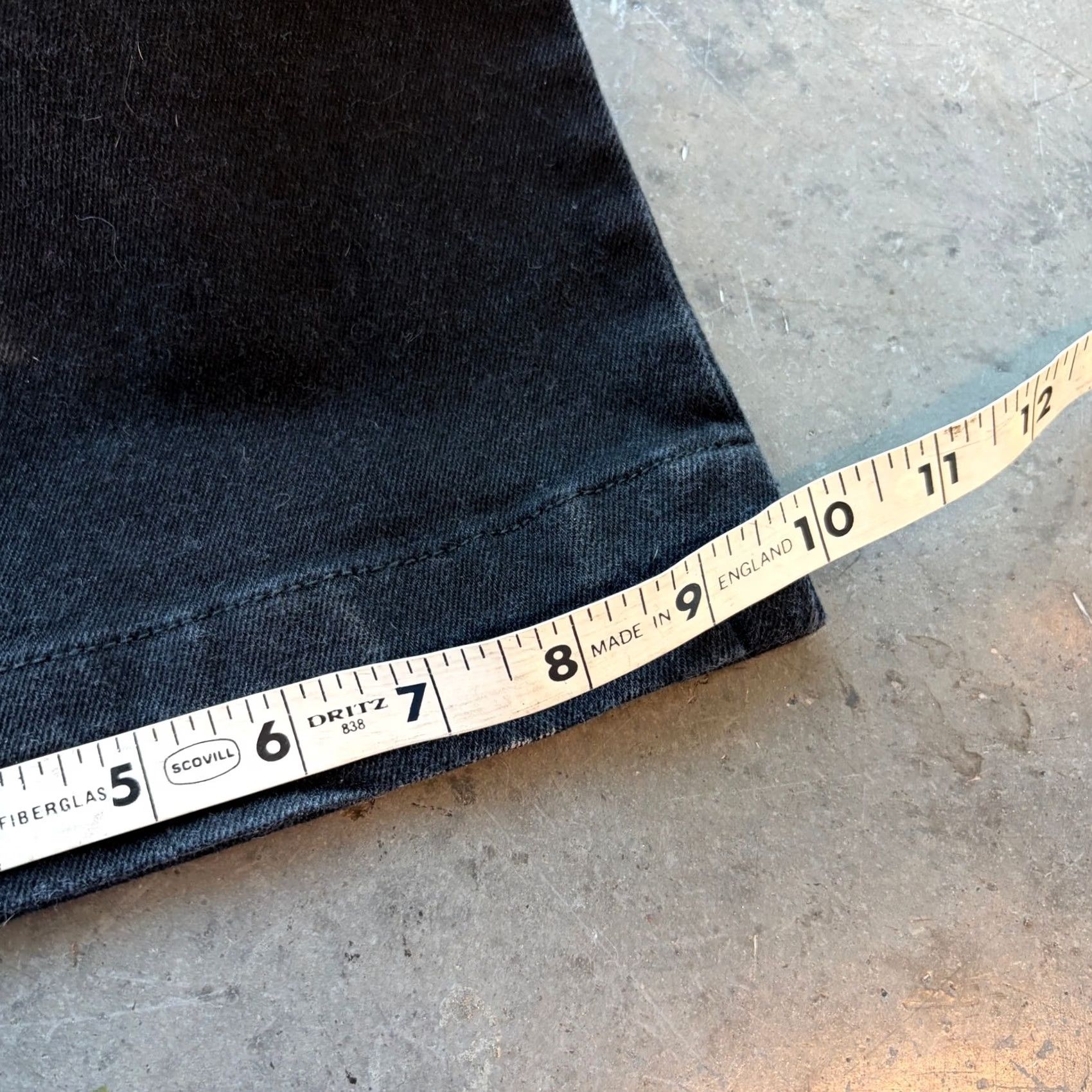 Vintage VINTAGE Y2k Western Cowgirl Wide Leg Flare Beaded Embellished Black Jeans 26 Women Blue Regular Ankle Jeans Mens Womens Girls Size 26" / US 2 / IT 38 - 7 Thumbnail