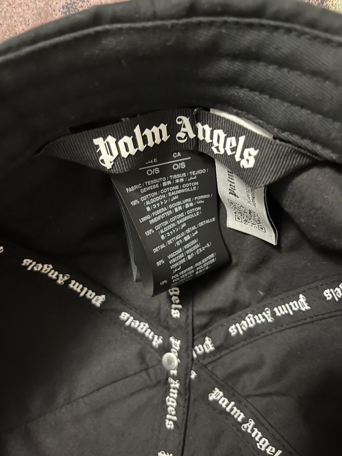 Palm Angels Palm Angels Broken Shark Cap Size ONE SIZE - 4 Thumbnail
