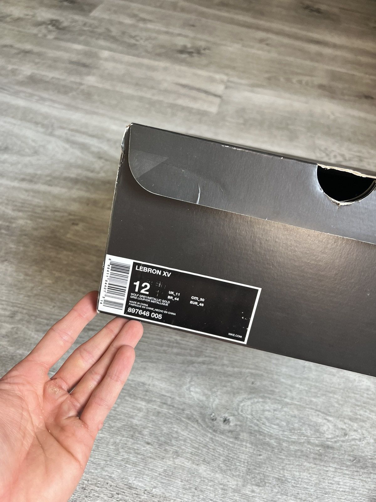 Nike Shoe’s Nike Lebron 15 City Series Size US 12 / EU 45 - 14 Thumbnail