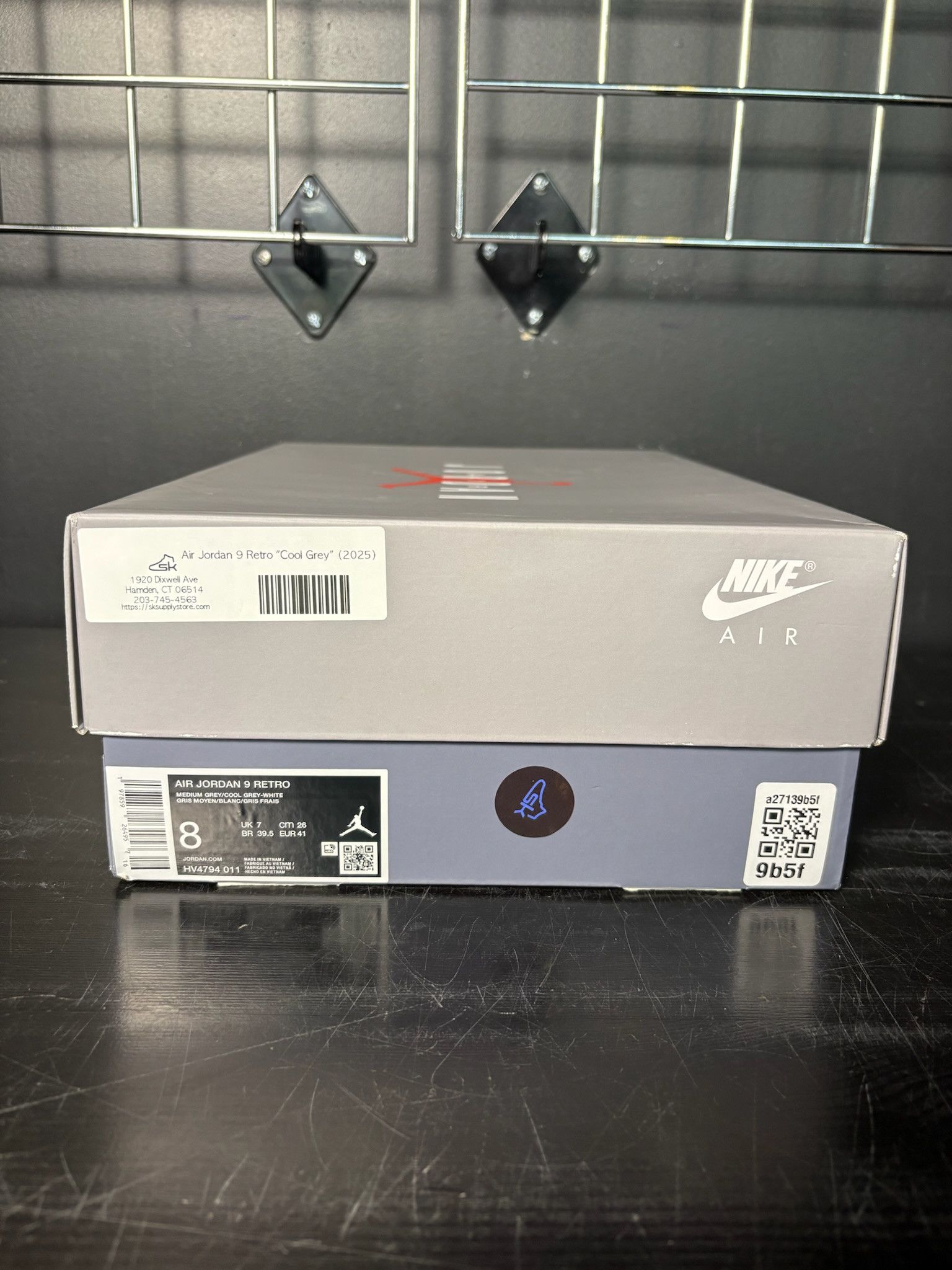 Jordan Brand Air Jordan 9 Retro "Cool Grey" (2025) - Size 8 Size US 8 / EU 41 - 6 Thumbnail
