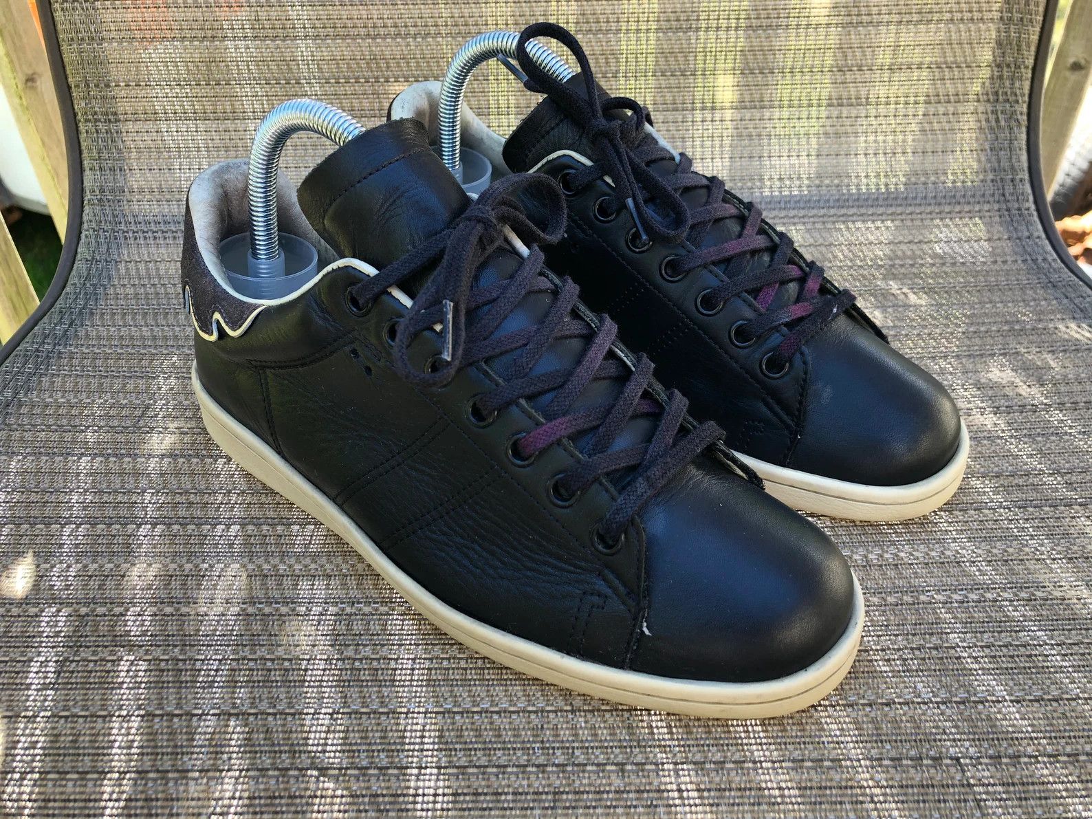 Isabel Marant ISABEL MARANT ÉTOILE Bart Flame Low Top Leather Sneakers Size US 8 / IT 38 - 2 Thumbnail