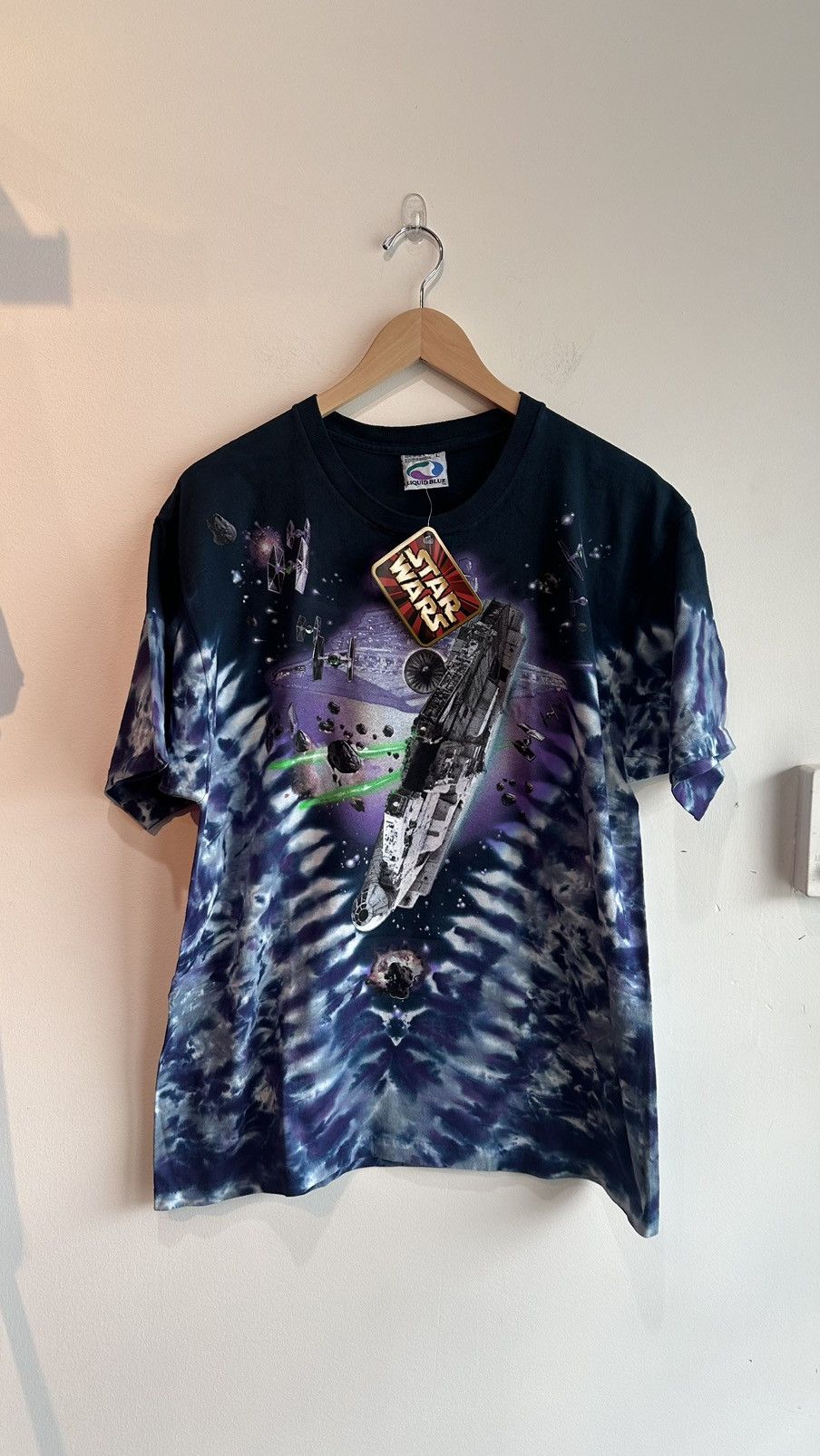 Liquid Blue Liquid Blue x Star Wars x Vintage x 90s Size US L / EU 52-54 / 3 - 1 Thumbnail
