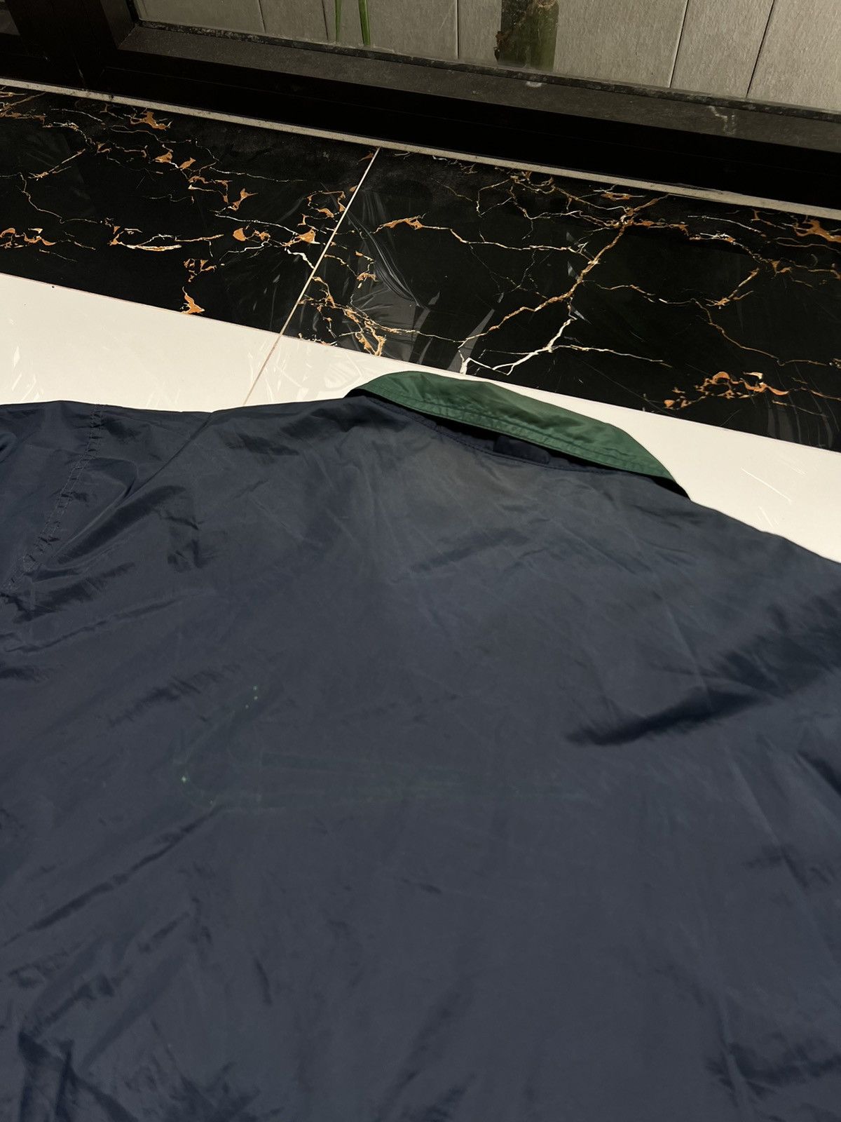 Nike × Vintage 90’s NIKE BACK SWOOSH Y2K TRACK JACKET RARE GORPCORE Size US L / EU 52-54 / 3 - 7 Thumbnail