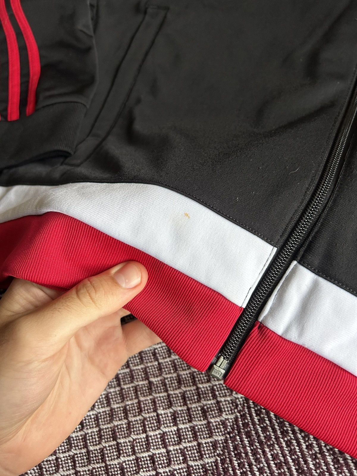 Adidas Vintage Adidas x Ajax Amsterdam Football Zip Hoodie Jacket Size US S / EU 44-46 / 1 - 4 Thumbnail