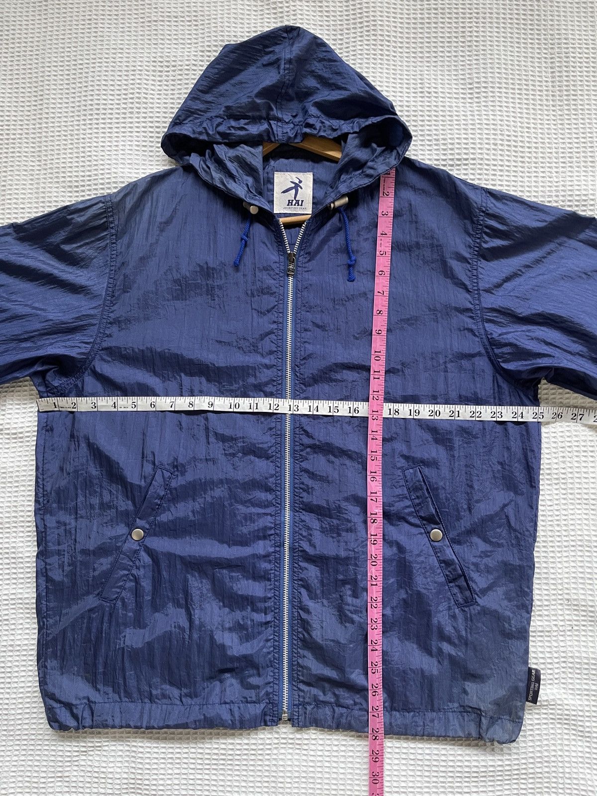 Hai Sporting Gear × Issey Miyake × Vintage Last Drop🔥Vtg Hai Sporting Gear Issey Miyake Light Jacket Size US L / EU 52-54 / 3 - 21 Thumbnail