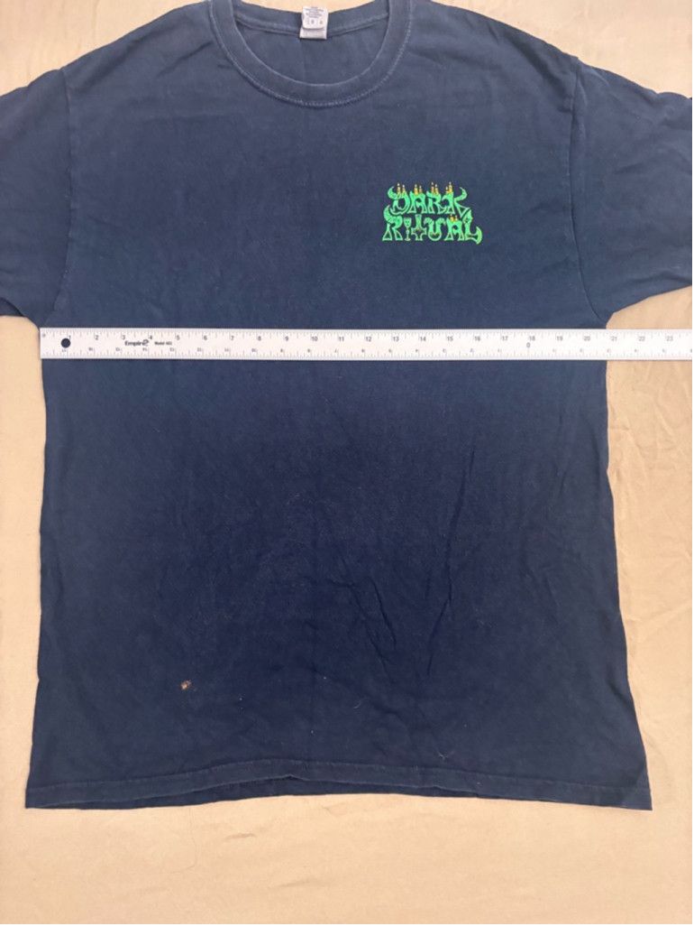 Gildan Men's Gildan Dark Ritual Graphic T-shirt Size L Black Dragon Size US L / EU 52-54 / 3 - 2 Thumbnail