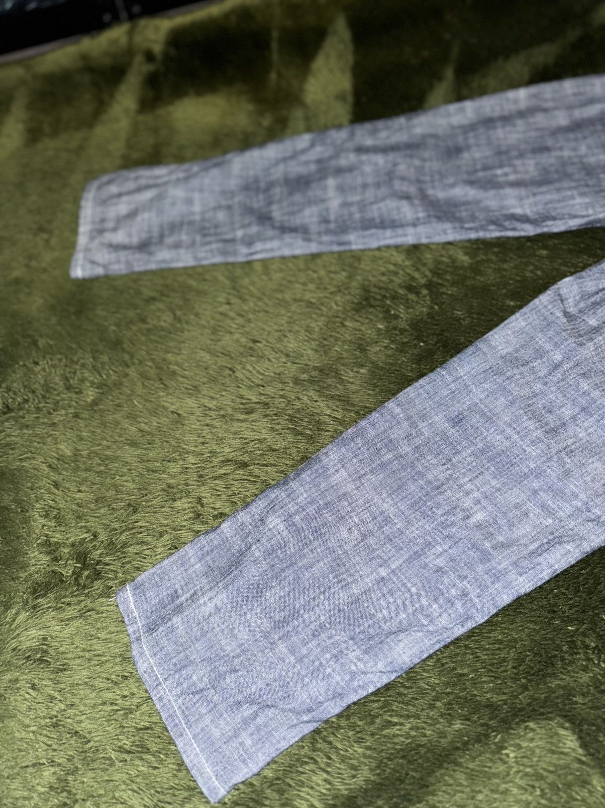 Lee [M] LEE Made in Japan EME Line Chambray Work Pants Size US 30 / EU 46 - 11 Thumbnail