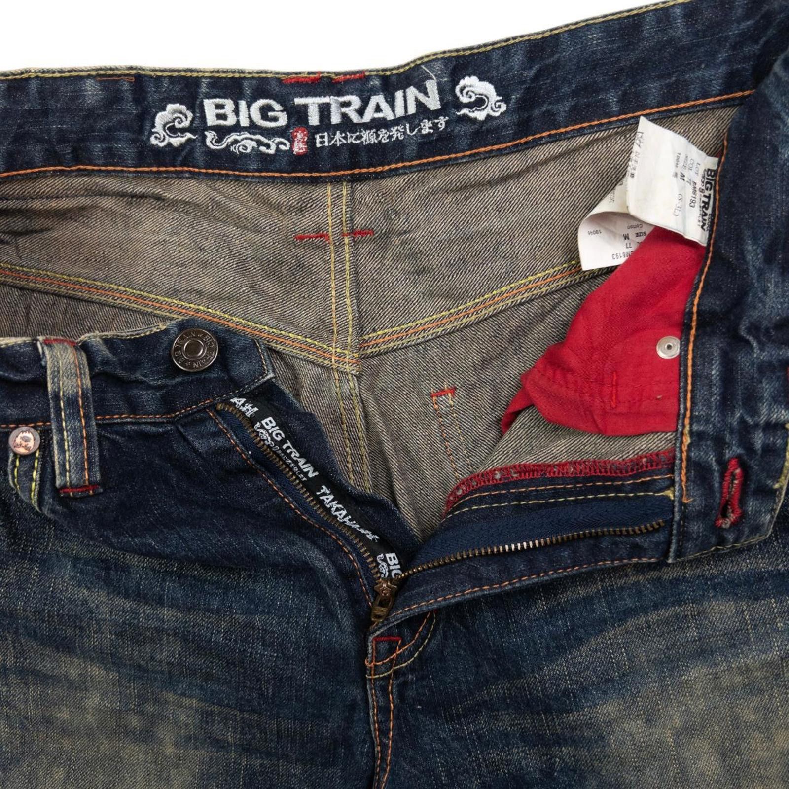 Other Vintage Big Train Embroidered Devils Japanese Jeans Size W31 Size US 31 - 5 Thumbnail