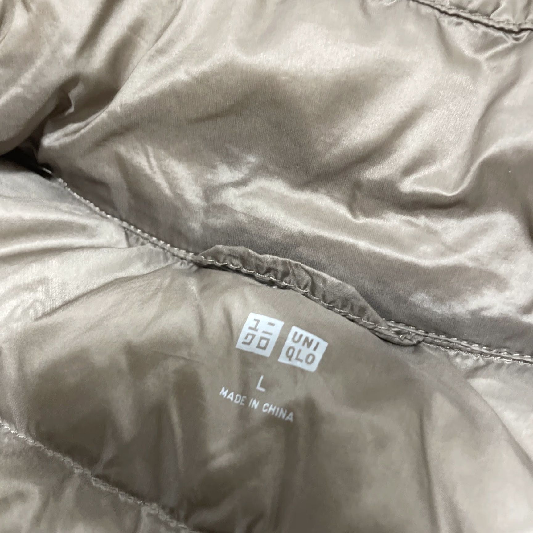 Uniqlo UNIQLO Adult Large Brown Ultra Light Down Puffer Vest Packable Outdoor Grunge Size M / US 6-8 / IT 42-44 - 5 Thumbnail