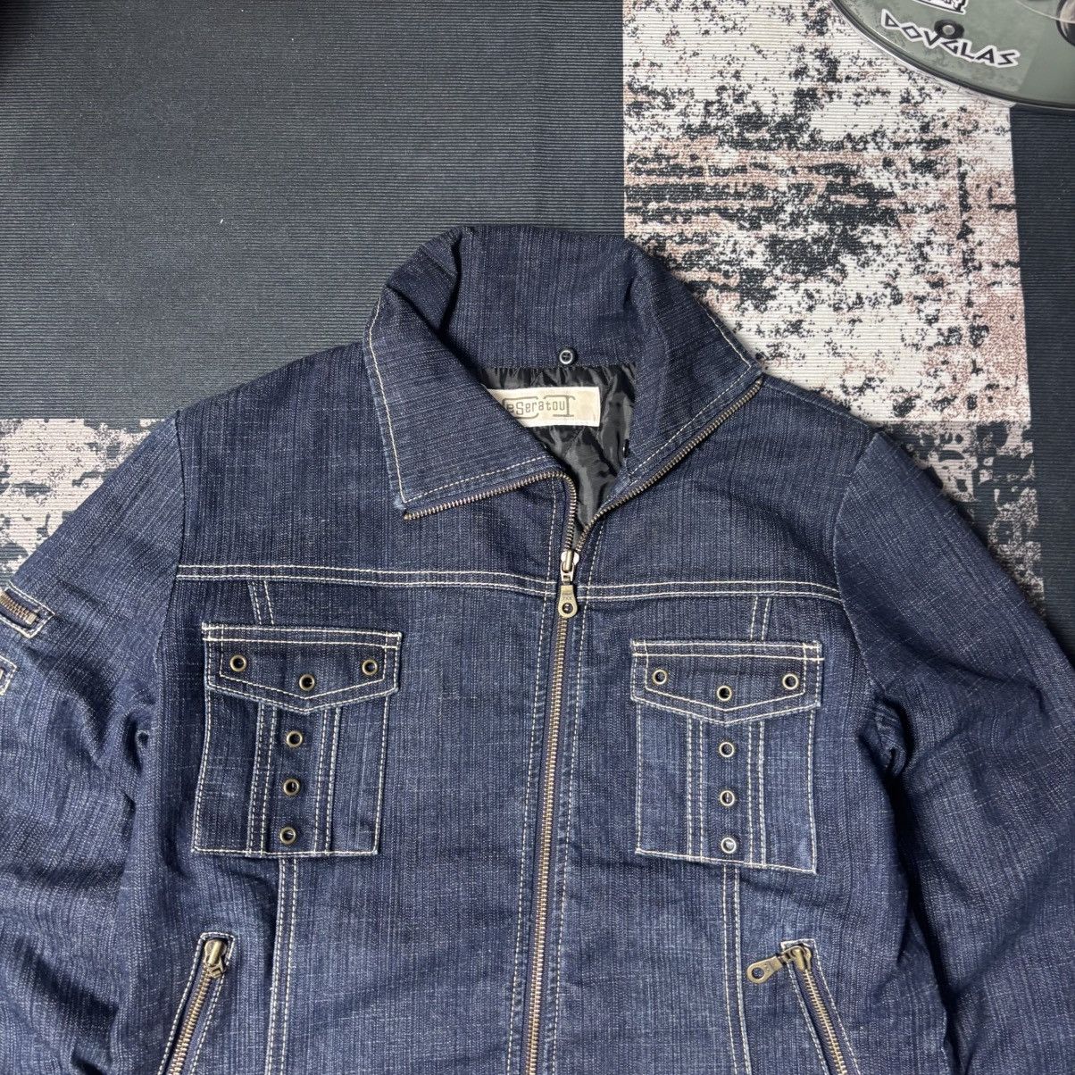 Japanese Brand ‼️Uniq Jacket‼️ Eseratou Multibelt Jacket Size US M / EU 48-50 / 2 - 3 Thumbnail