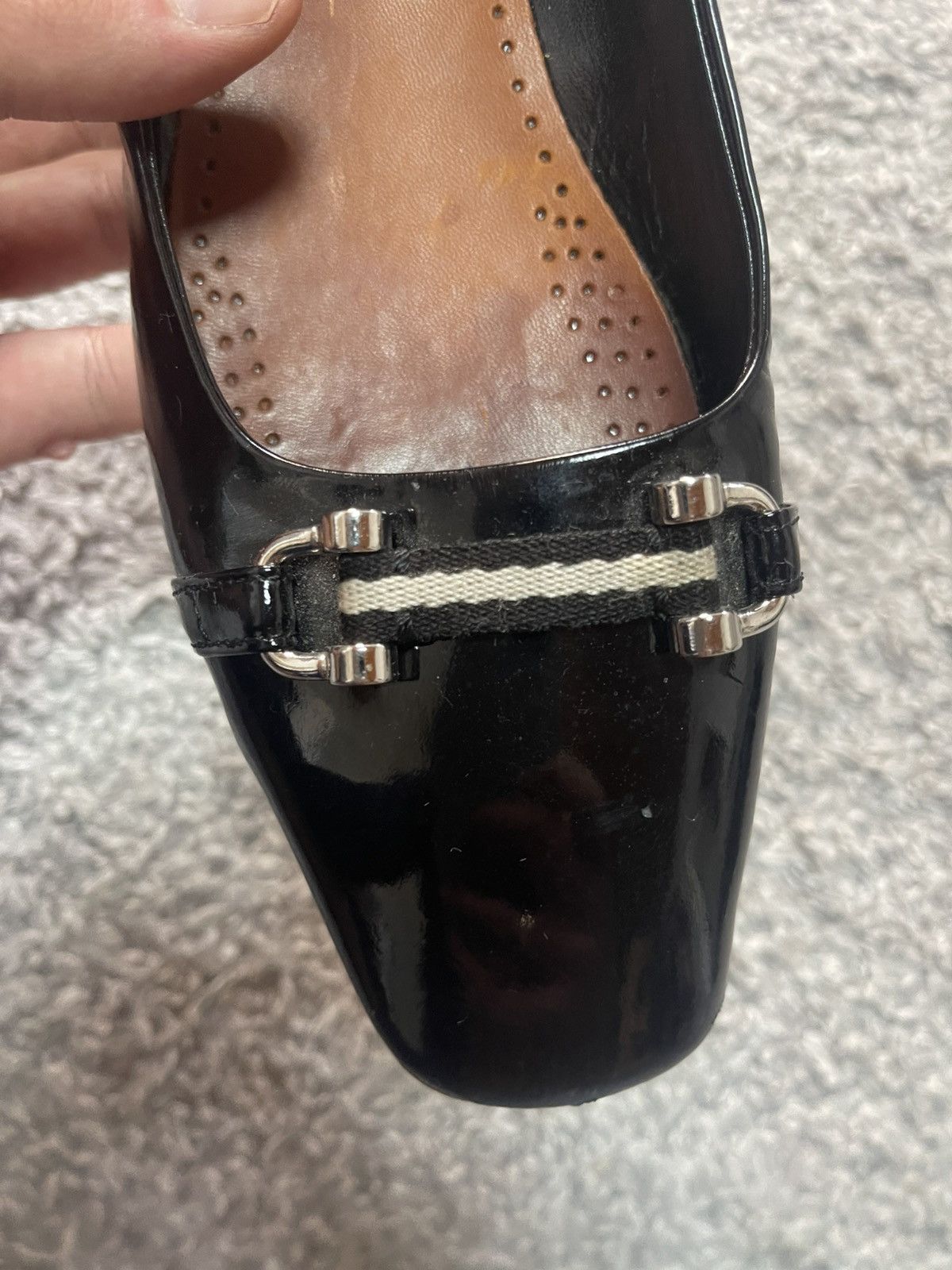 Bally Bally Vintage Patent Leather Pump size EU38 US 8 Size US 8 / IT 38 - 8 Thumbnail