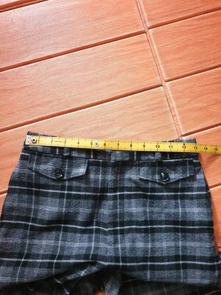 GU Gu punk rock checkered harajuku pant Size 29" - 8 Thumbnail