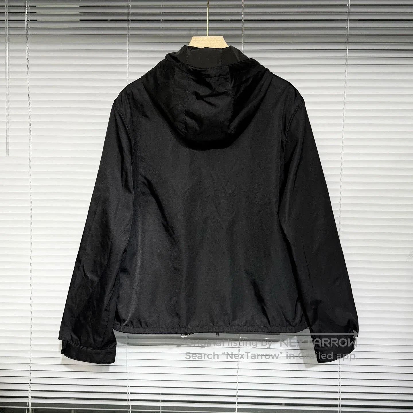 Prada black prada re-nylon hooded jacket. Size US L / EU 52-54 / 3 - 2 Thumbnail
