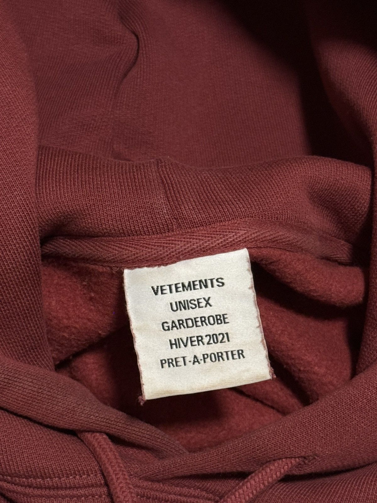 Vetements Vetements Front Back Logo hoodie Size US S / EU 44-46 / 1 - 5 Thumbnail