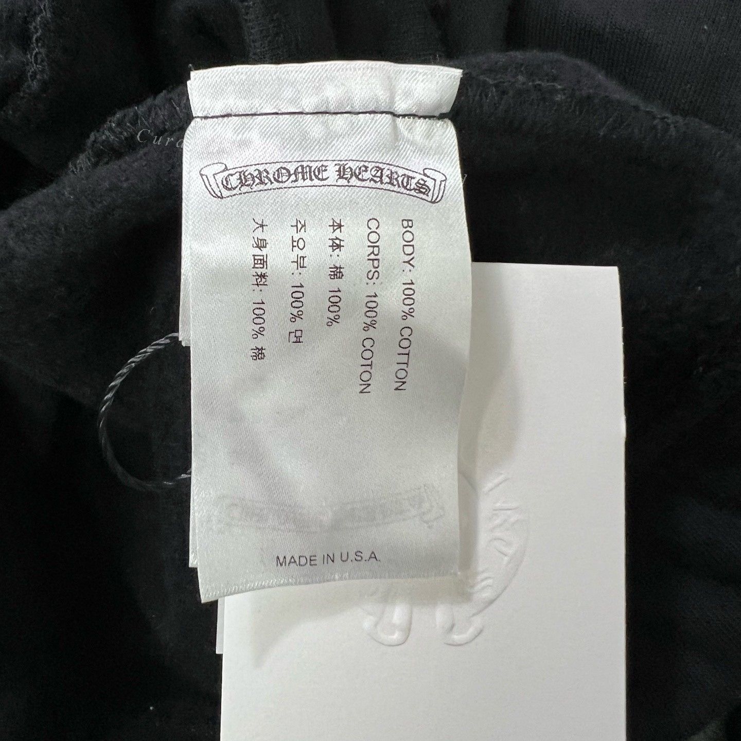 Chrome Hearts Chrome Hearts Sanskrit Long-Sleeve Top Size US 30 / EU 46 - 4 Thumbnail
