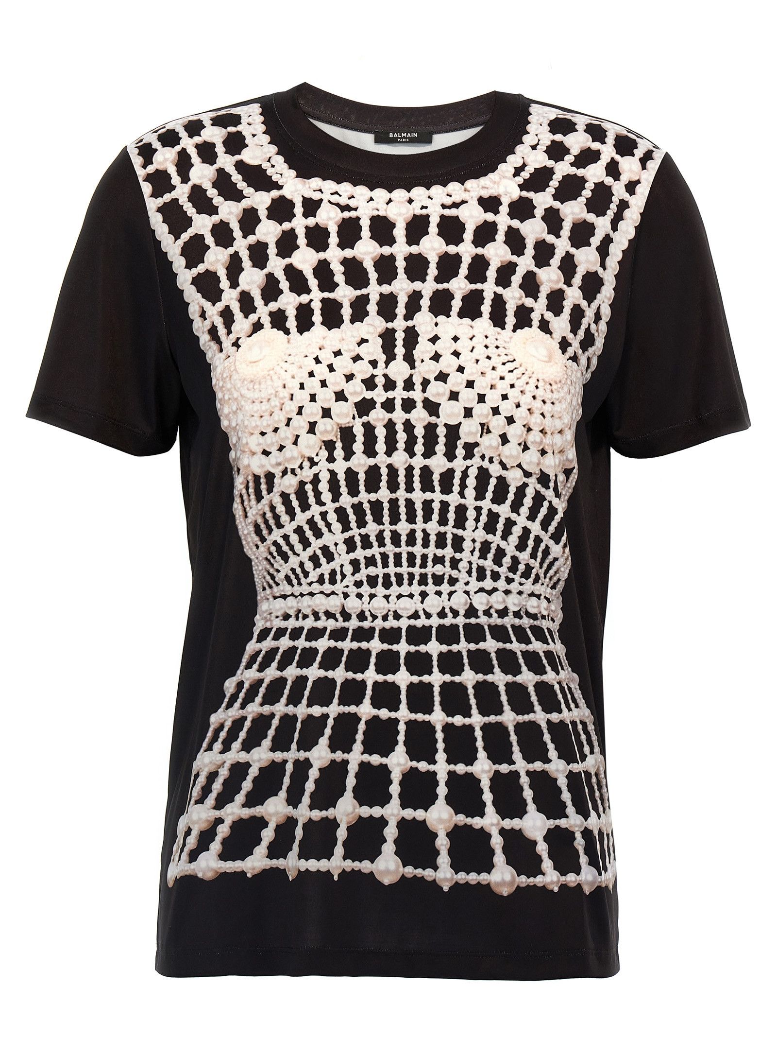 Balmain Trompe L'Oeil T-Shirt Size XS / US 0-2 / IT 36-38 - 1 Thumbnail