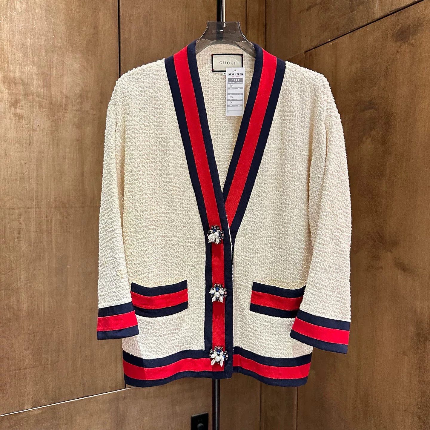 Gucci Gucci Knit White Sweater 36 Women Size S / US 4 / IT 40 - 1 Thumbnail