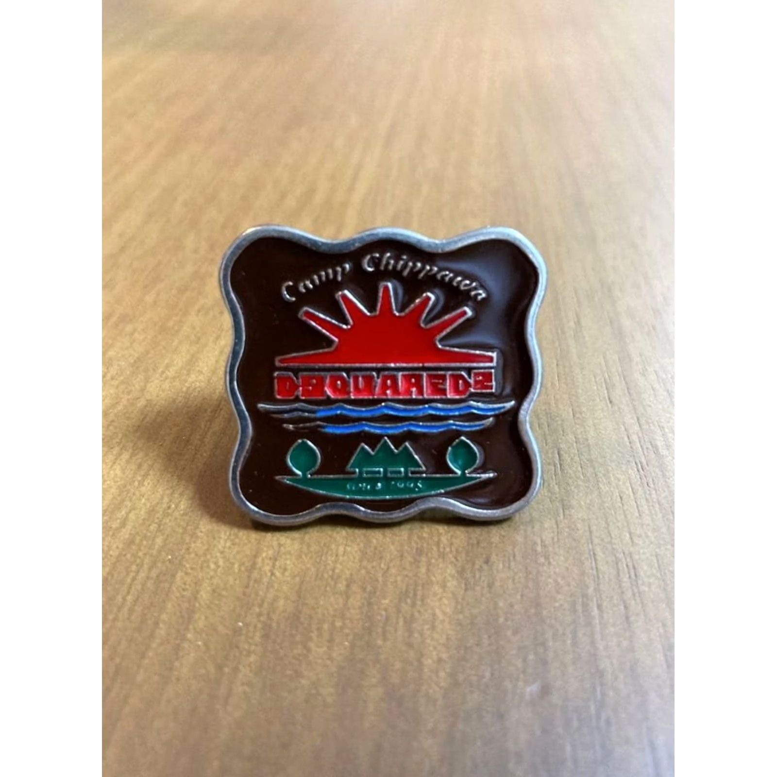 Dsquared2 DSQUARED2 Men Belt Accessories Pin Badge D Limited Edition VHTF Popular Product Size ONE SIZE - 6 Thumbnail