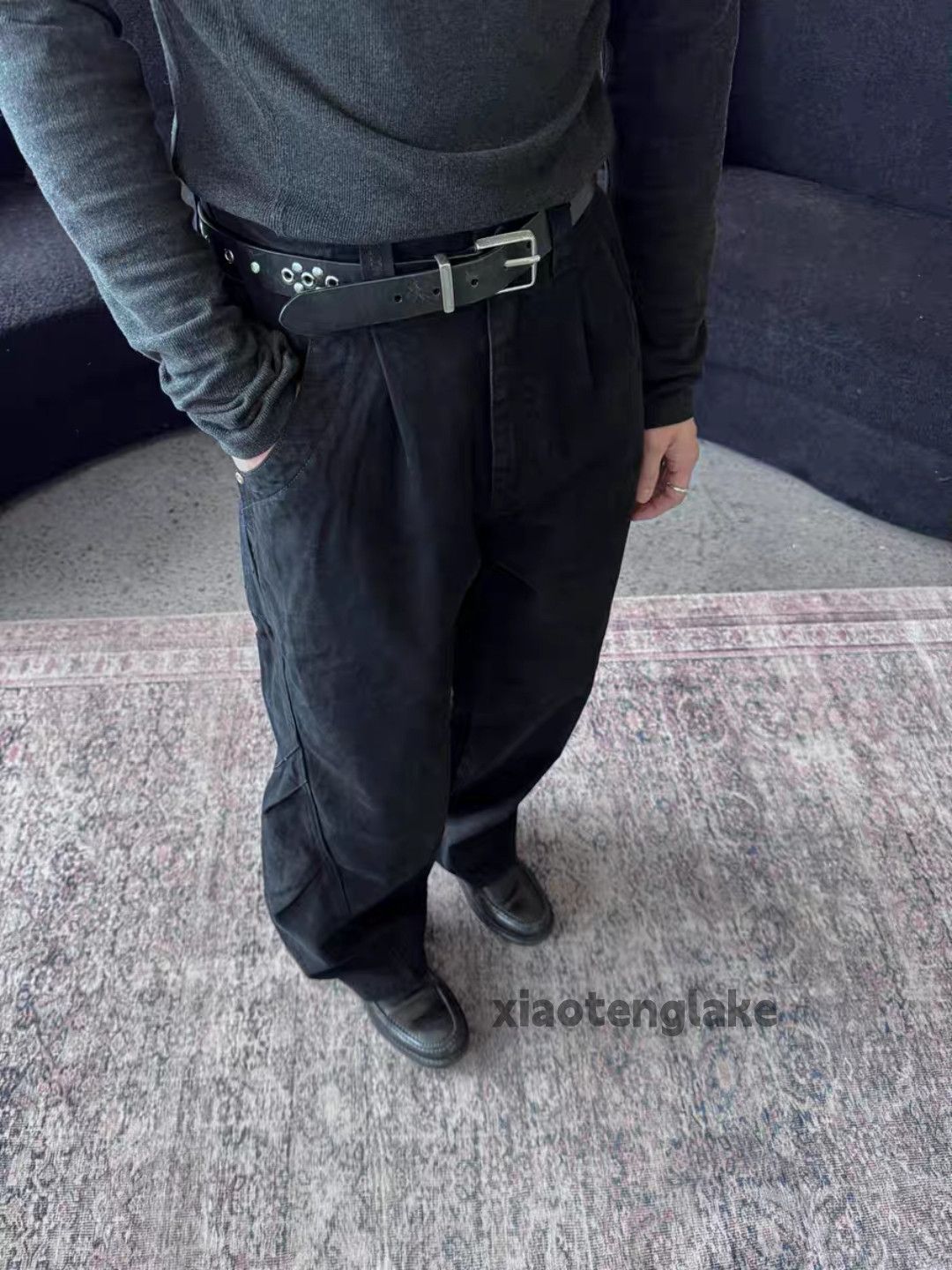 Vintage Otl Balenciaga rickowens style loose baggy cargo pants Size US 34 / EU 50 - 3 Thumbnail
