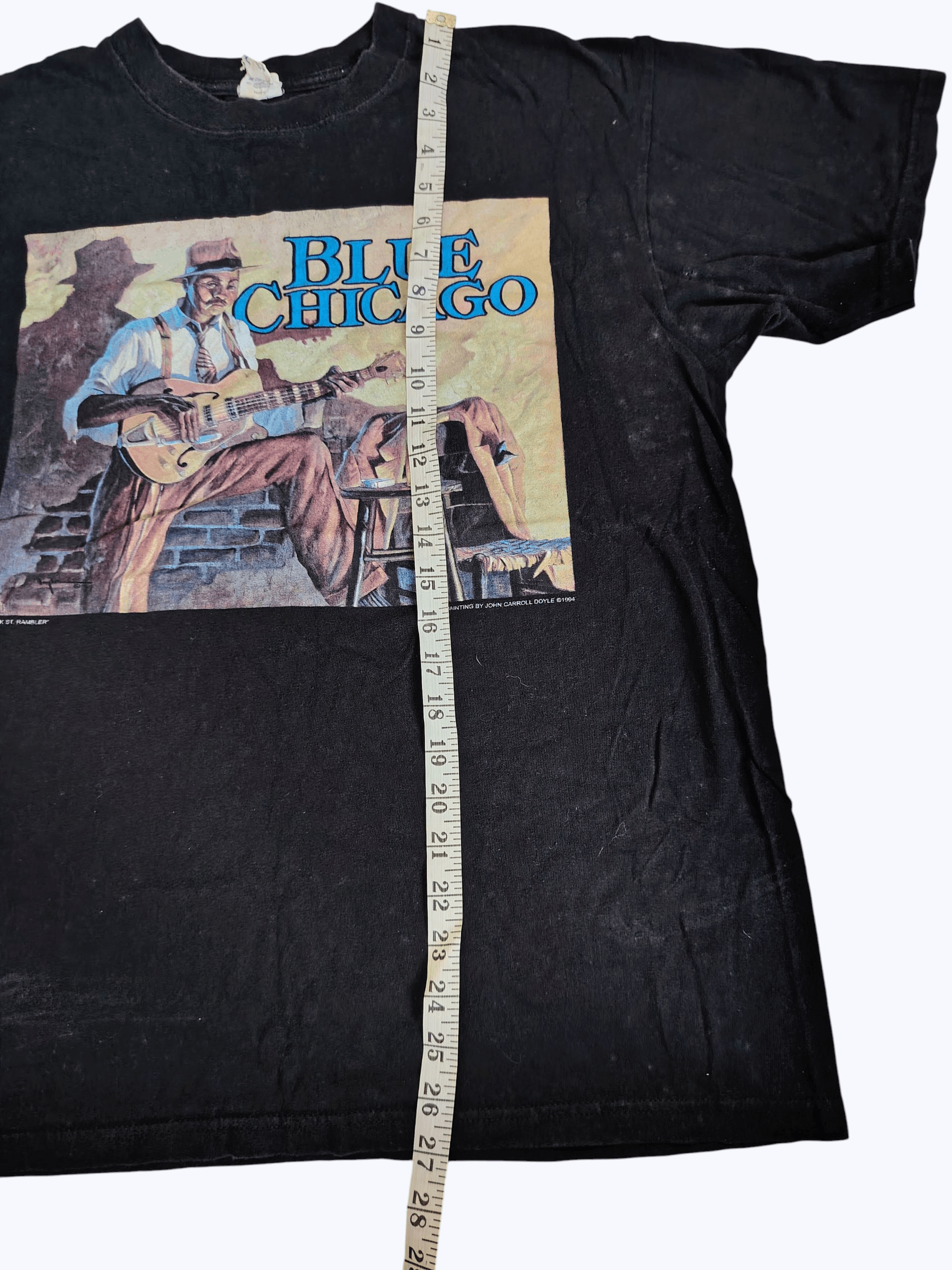 Anvil Vintage 1994 John Carroll Doyle ‘Blue Chicago’ Size US L / EU 52-54 / 3 - 4 Thumbnail