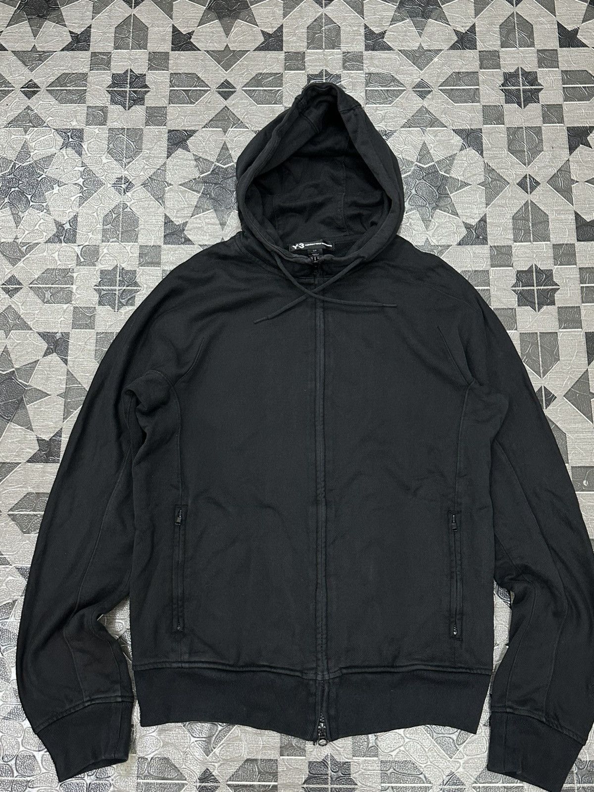 Y-3 Y-3 Yohji Yamamoto Logo Hoodies in Black Size US M / EU 48-50 / 2 - 3 Thumbnail