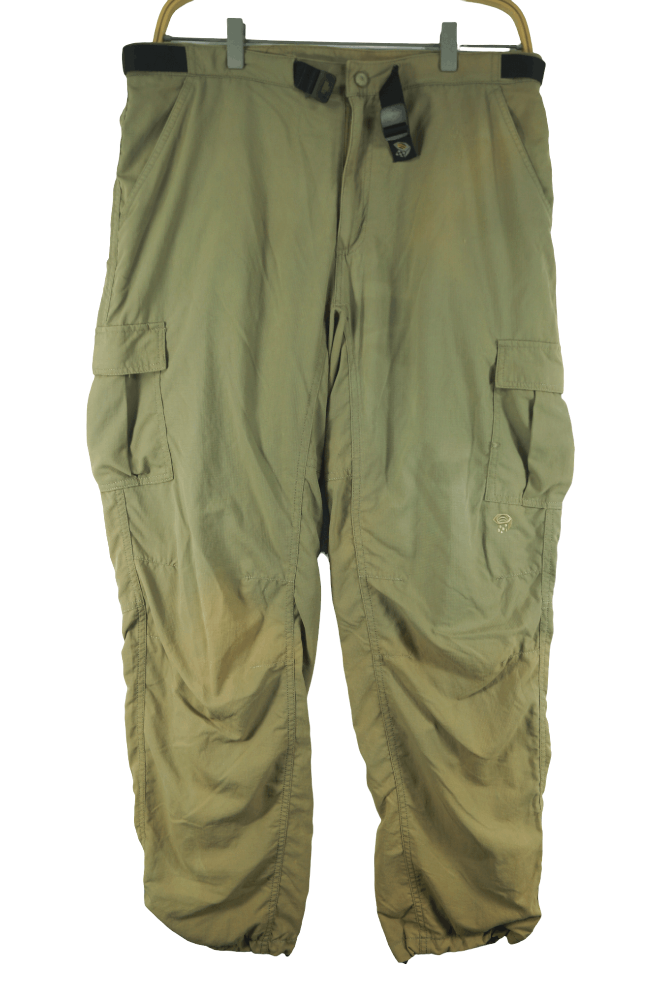 image of Mountain Hardwear Cargo Outdoor Pants Nice Design in Light Grey, Men's (Size 35)