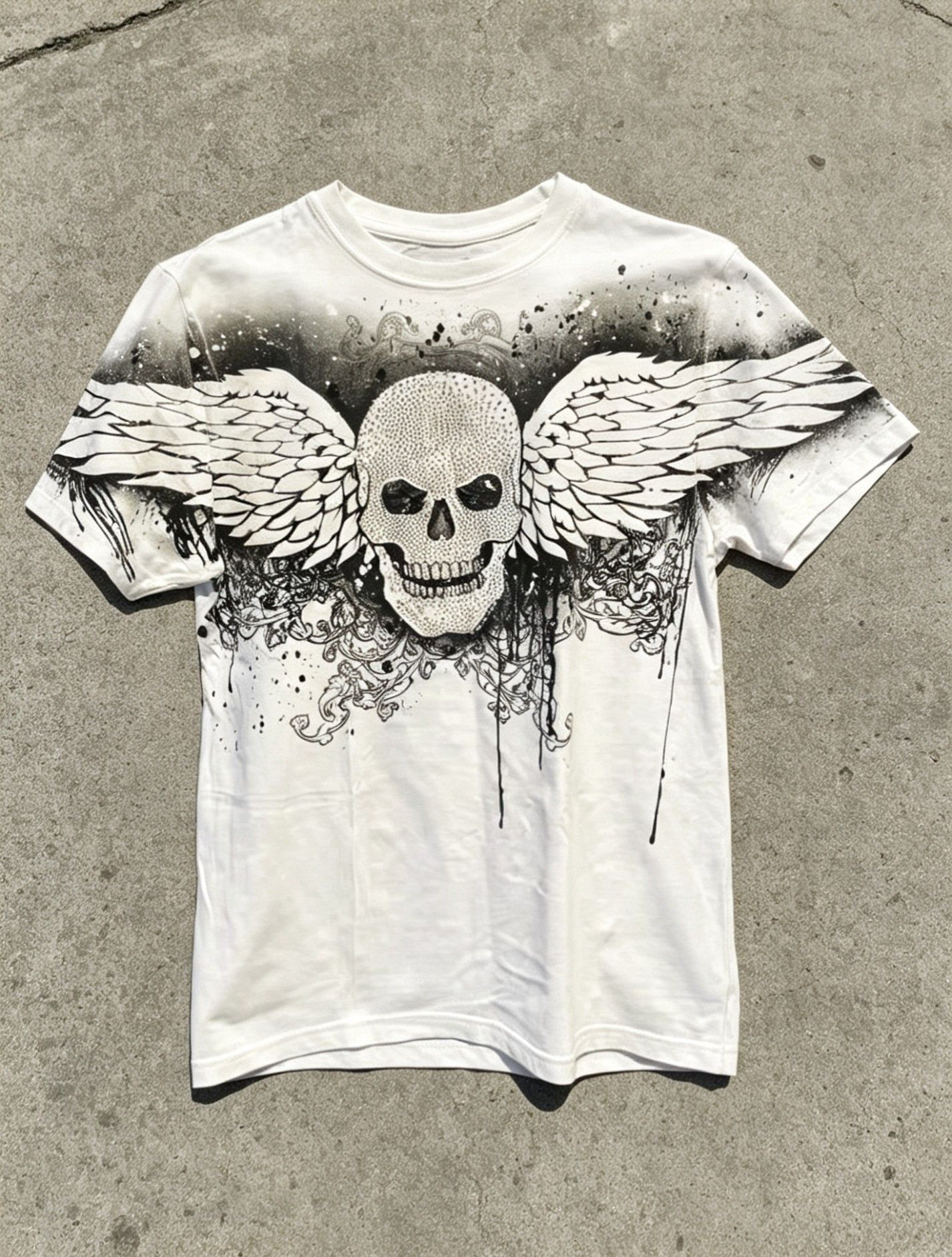 Affliction affliction style alter ego grunge diamond skull tshirt Size US M / EU 48-50 / 2 - 1 Thumbnail