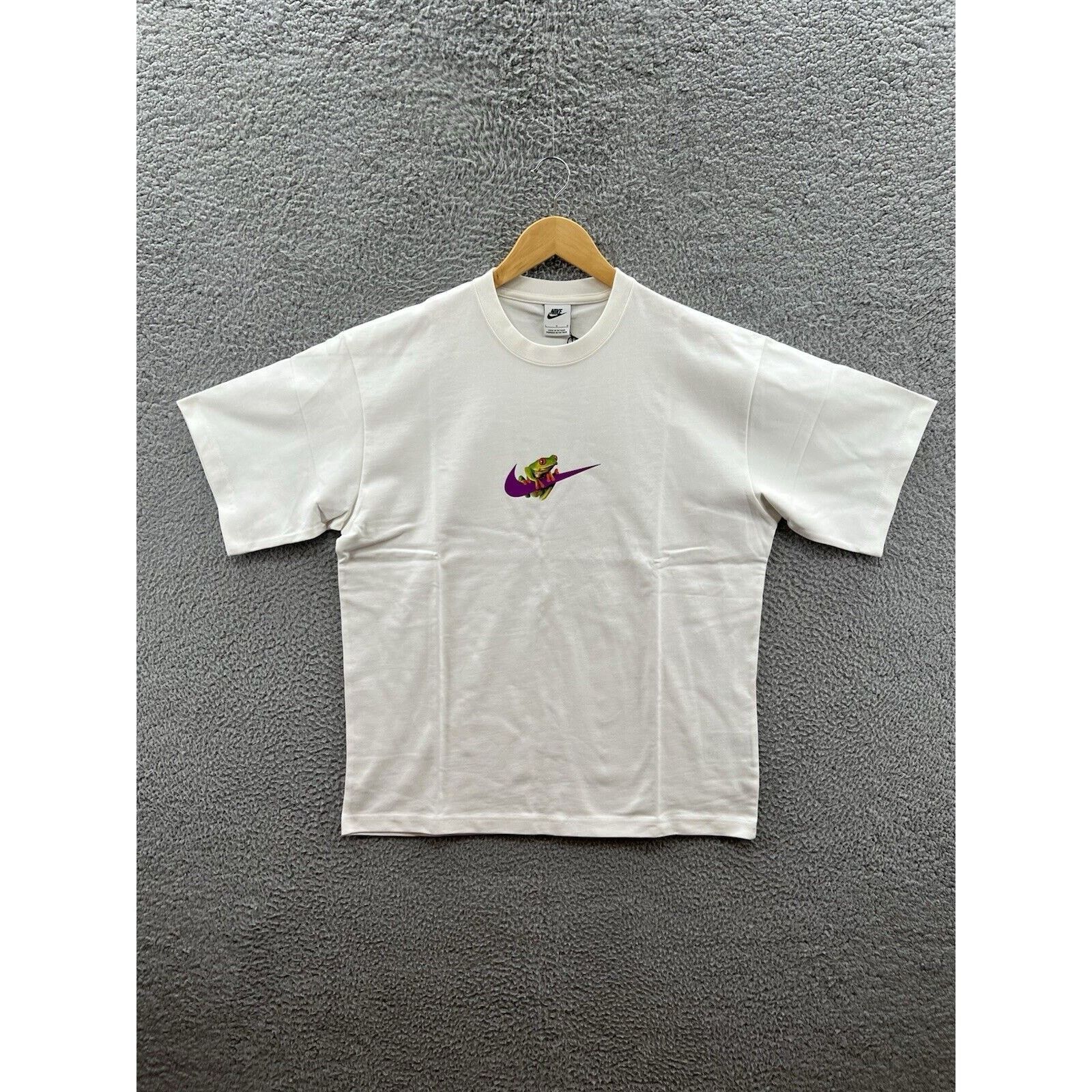 Nike Nike Red Eyes Tree Frog Purple Swoosh White T-Shirt Sz Large Size US L / EU 52-54 / 3 - 1 Thumbnail