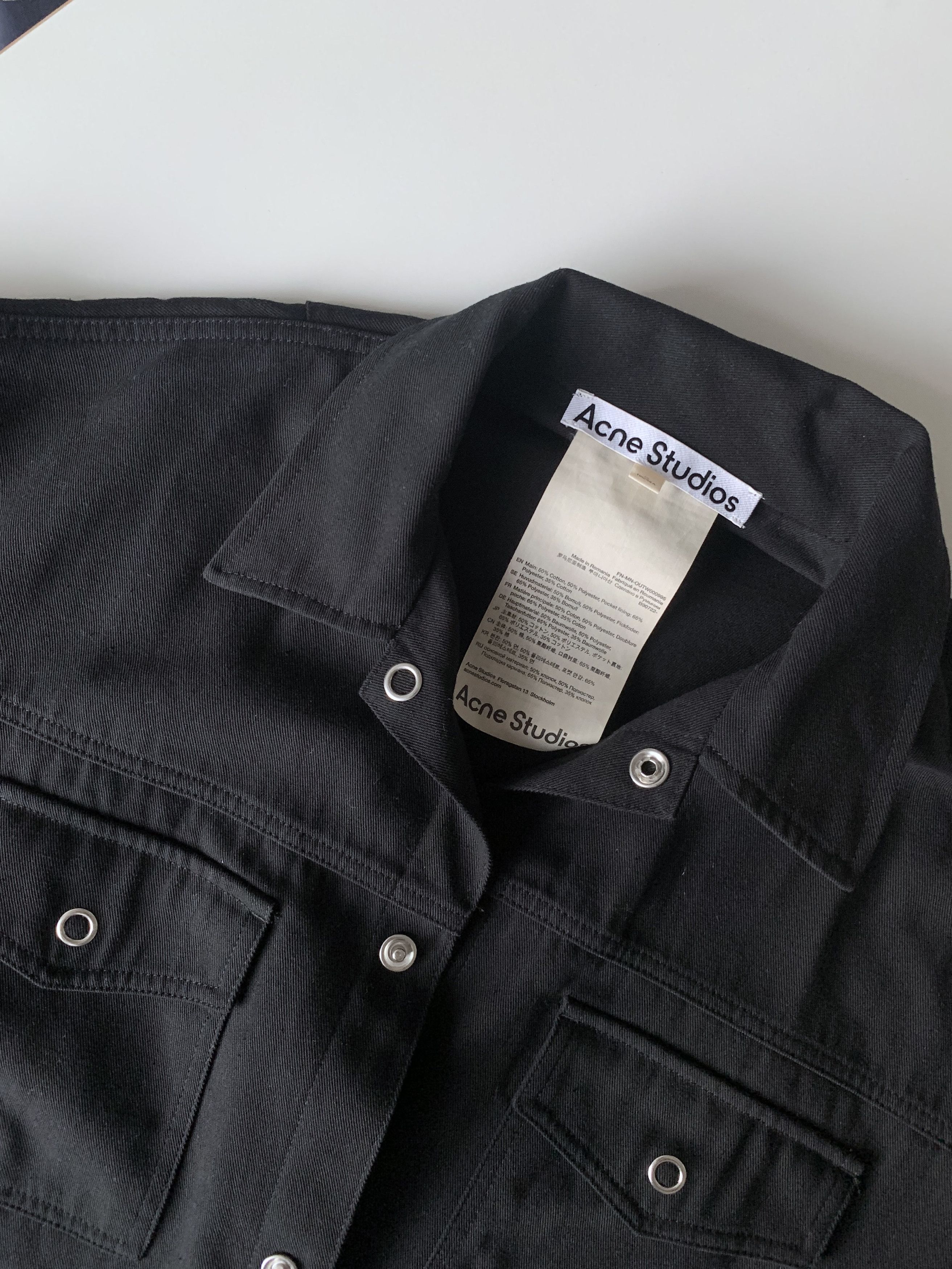 Acne Studios Ourle Cotton Mix Twill Jacket Size US S / EU 44-46 / 1 - 3 Thumbnail