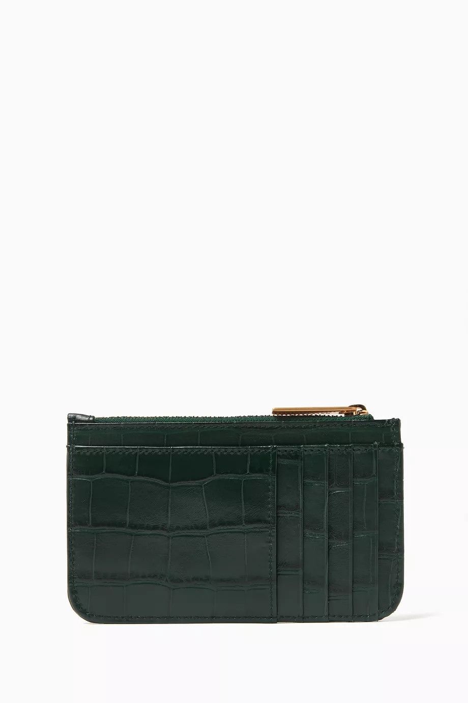 Balenciaga o1bcso1str1024 Size: OS / Monaco Coin Card Holder Crocodile Size ONE SIZE - 2 Thumbnail