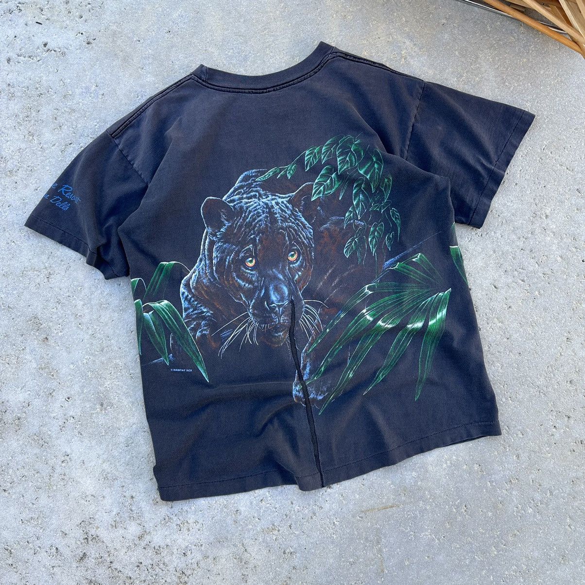 Habitat VTG 90’s Habitat AOP Nature Tee Black Panther Graphic Tee Size US L / EU 52-54 / 3 - 2 Thumbnail
