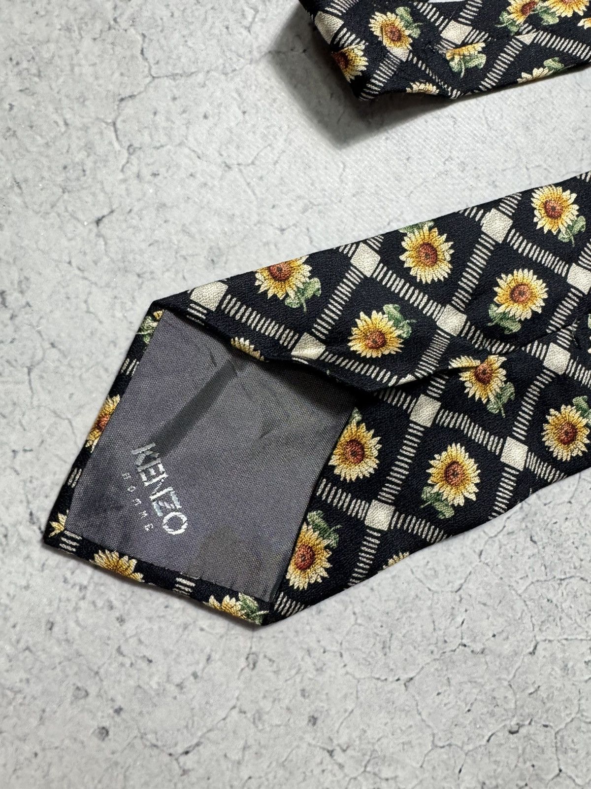 Kenzo Kenzo Luxury Tie Vintage Size ONE SIZE - 3 Thumbnail