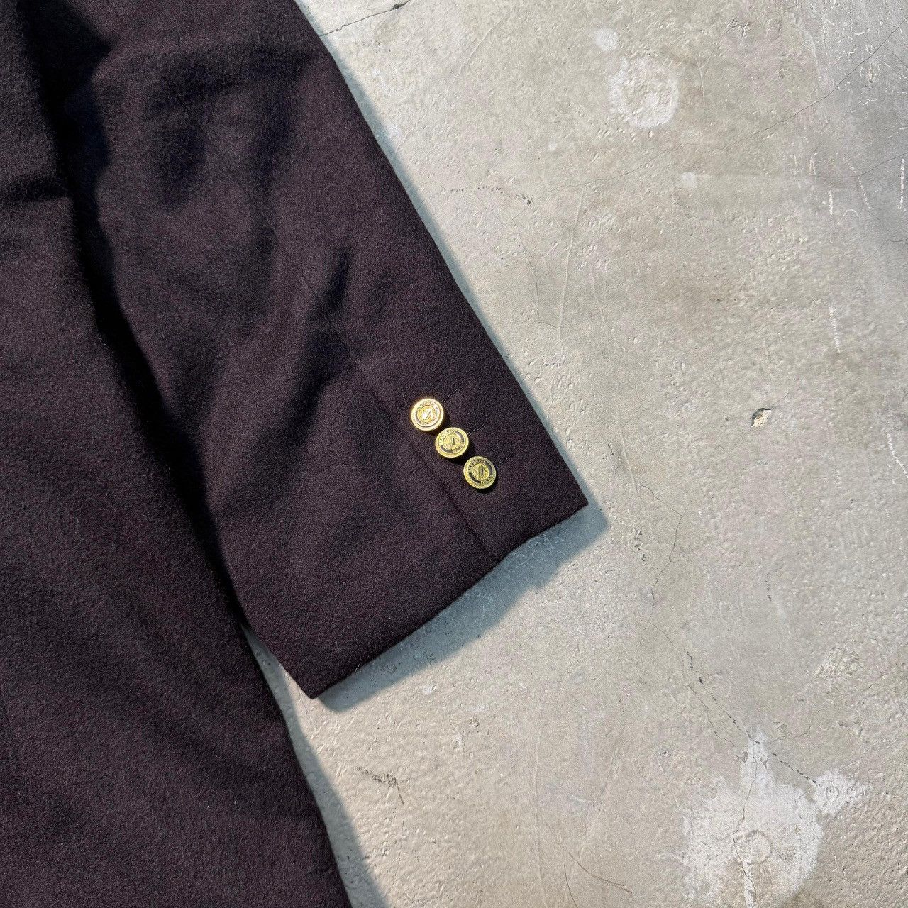 Crombie Vintage CROMBIE CASHMERE Double Breasted Blazer Size US L / EU 52-54 / 3 - 4 Thumbnail
