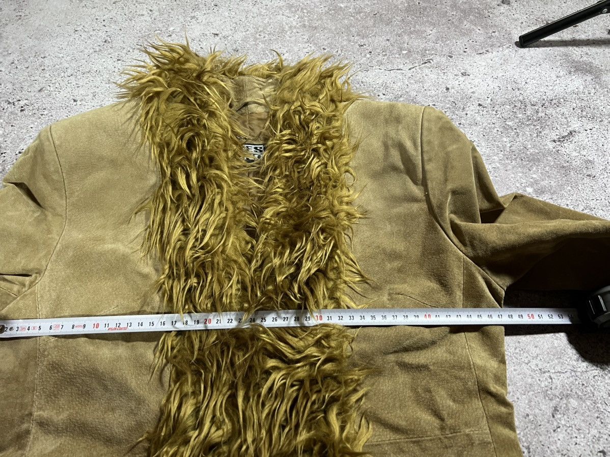 Japanese Brand 🔥Sick Y2K If Six Was Nine Style Suede Laces Up Fur Jacket Size M / US 6-8 / IT 42-44 - 13 Thumbnail