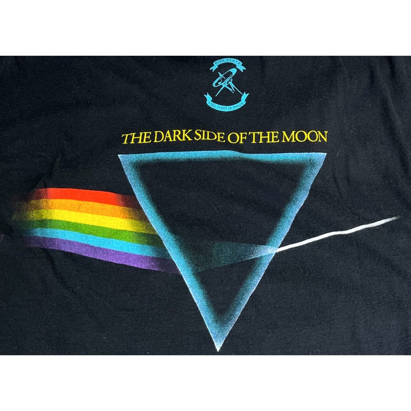 Vintage Pink Floyd T-Shirt Dark Side of the Moon 2014 Officially Licensed Size XL Black Mens Short Sleeve Crew Neck 100% Cotton Size US XL / EU 56 / 4 - 3 Thumbnail