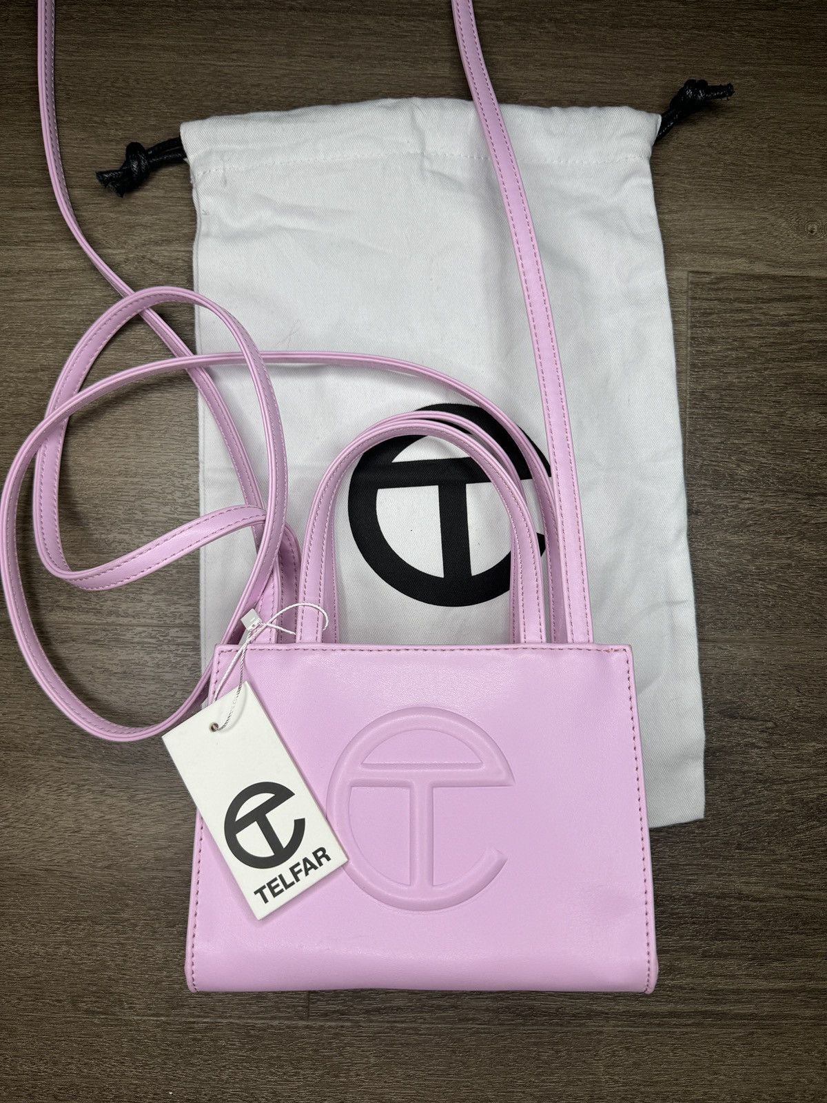 Telfar NEW Telfar Bubblegum Pink Small Size ONE SIZE - 1 Thumbnail
