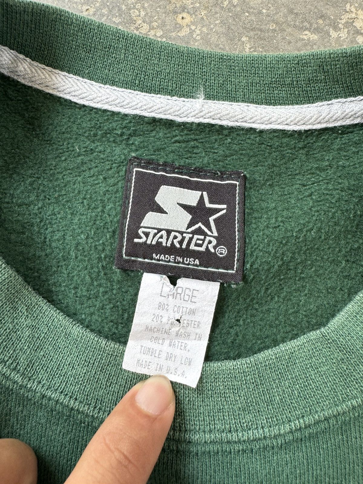 NFL × Starter Vintage 90’s Green Bay Packers Sweatshirt Size US L / EU 52-54 / 3 - 6 Thumbnail