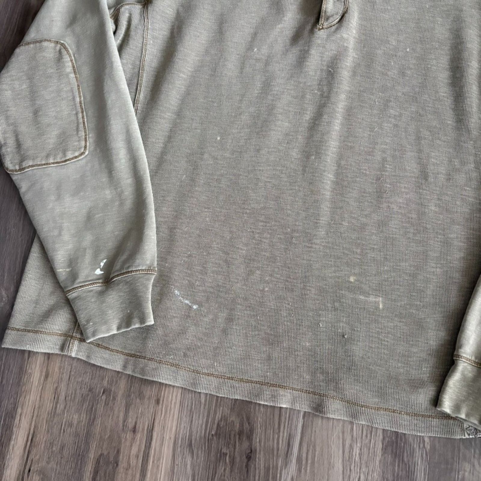 Vintage Vintage Thermal Henley T-Shirt Men's Size XL Long Sleeve Size US XL / EU 56 / 4 - 8 Thumbnail