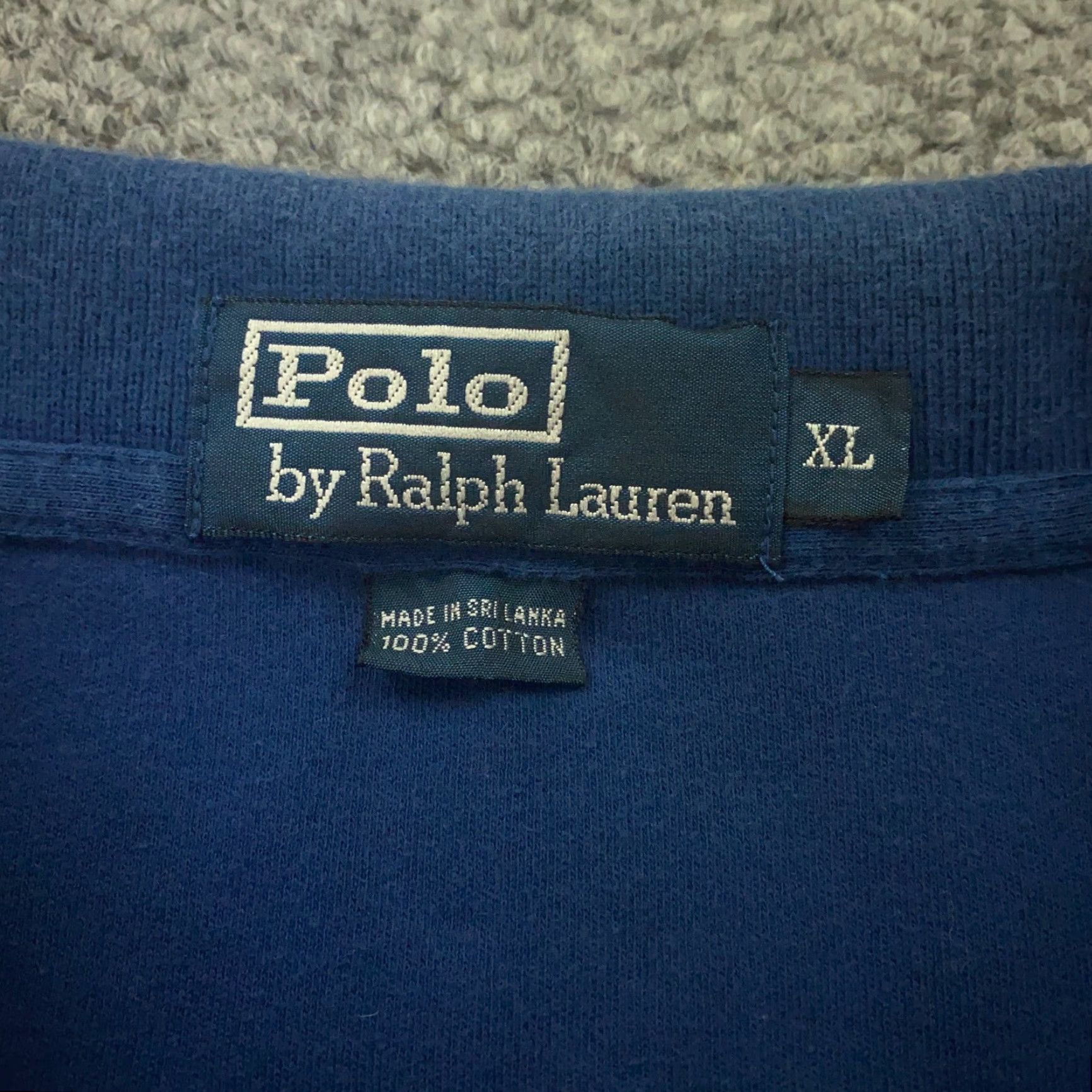 Polo Ralph Lauren VINTAGE Polo Ralph Lauren Shirt Mens XL Blue Pony Preppy Size US XL / EU 56 / 4 - 5 Thumbnail