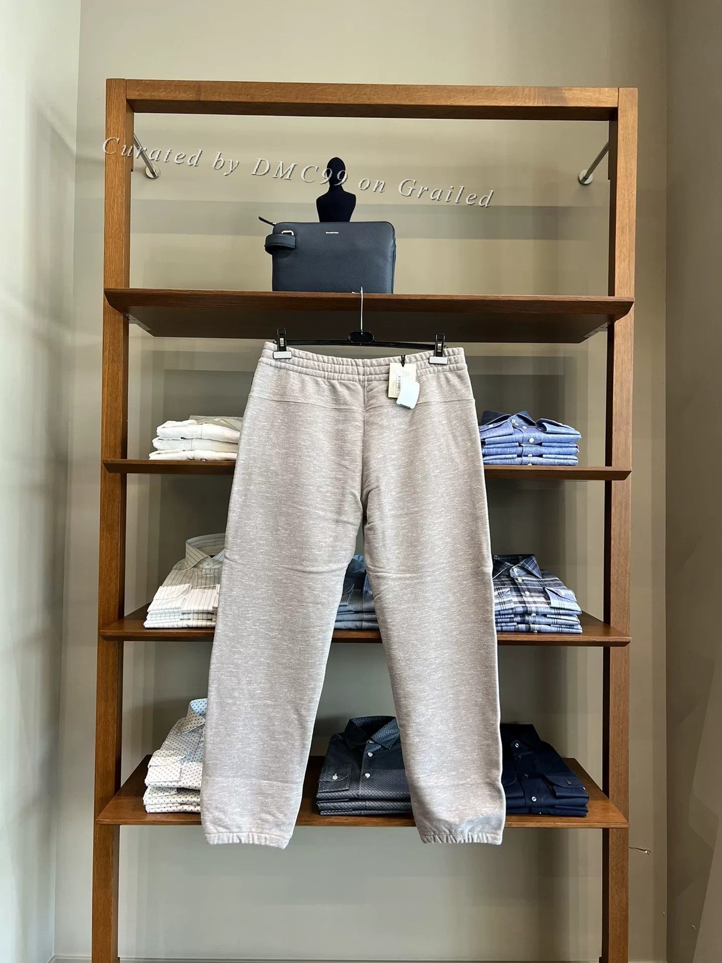 Ermenegildo Zegna Zegna Beige Men's Thick Sweatpants Size US 40 / EU 56 - 4 Thumbnail