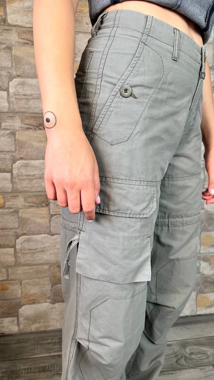 Designer × Marithe + Francois Girbaud Marithe Francois Girbaud Parachute Bondage Cargo Pants Size 28" / US 6 / IT 42 - 12 Thumbnail