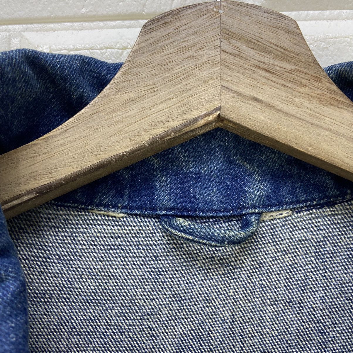 Trussardi Vintage Trussardi Oversize Loose Bomber Style Denim Jacket Size US S / EU 44-46 / 1 - 23 Thumbnail