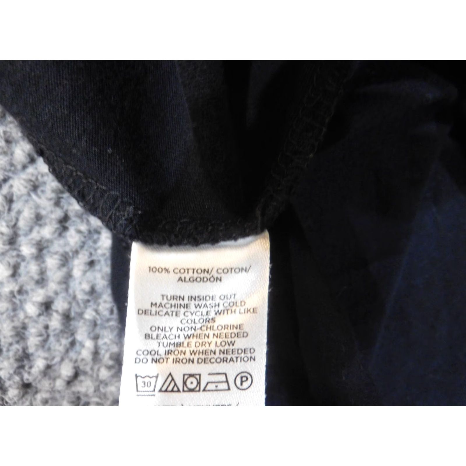 Ann Taylor Loft Black Pullover Womens Knit Cotton Modal Casual Round Neck L Regular Blouse Ann Taylor Loft Shirt Size L / US 10 / IT 46 - 7 Thumbnail