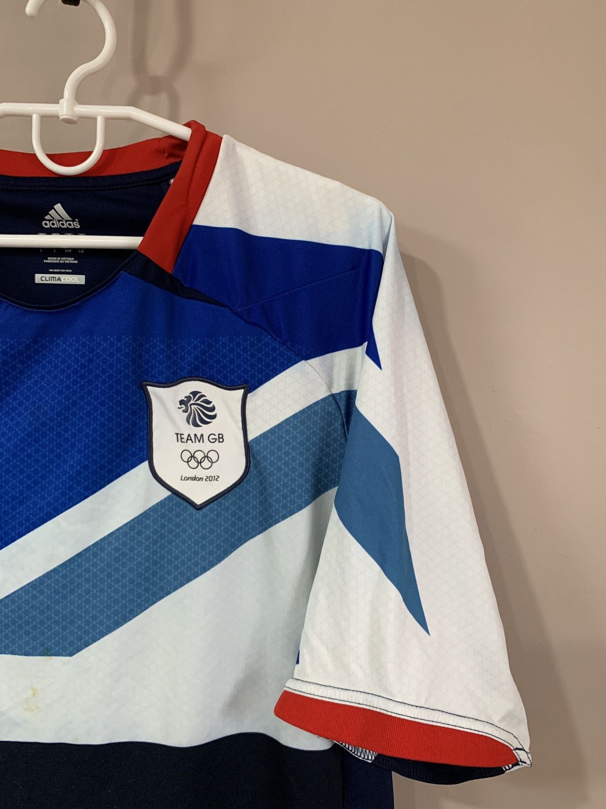 Adidas Great Britain 2012 Home Football Shirt Adidas Soccer Jersey Size US L / EU 52-54 / 3 - 3 Thumbnail