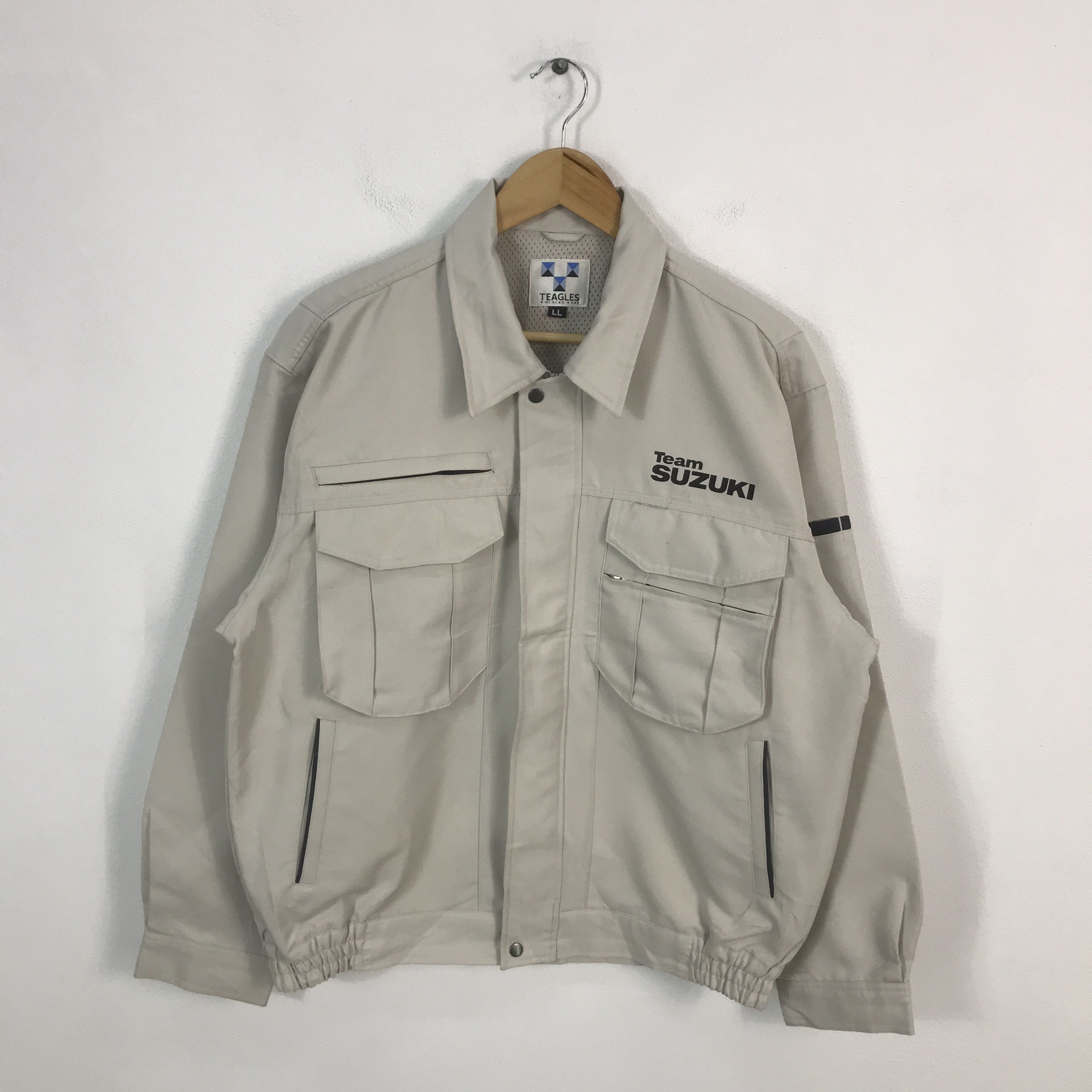 Other Japan team Suzuki racing motorsport jacket Size US L / EU 52-54 / 3 - 2 Thumbnail